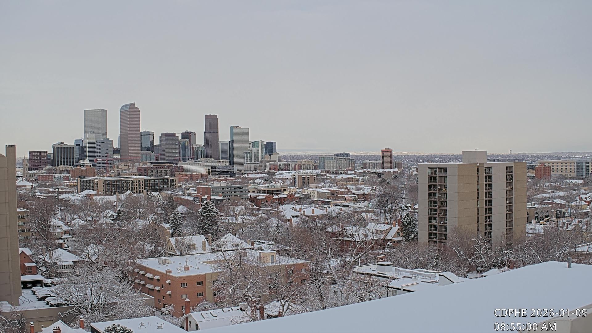 Archiv Foto Webcam Downtown Denver Colorado