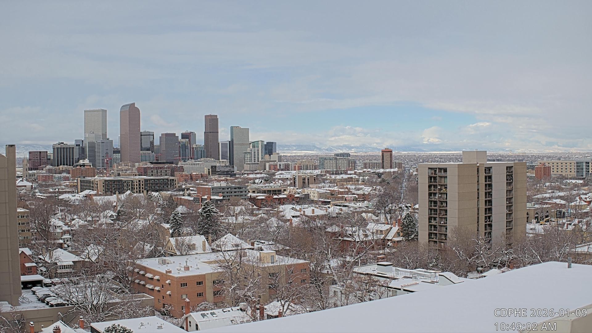 Archiv Foto Webcam Downtown Denver Colorado