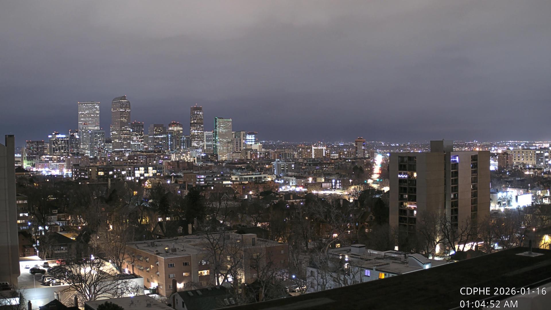 Archiv Foto Webcam Downtown Denver Colorado