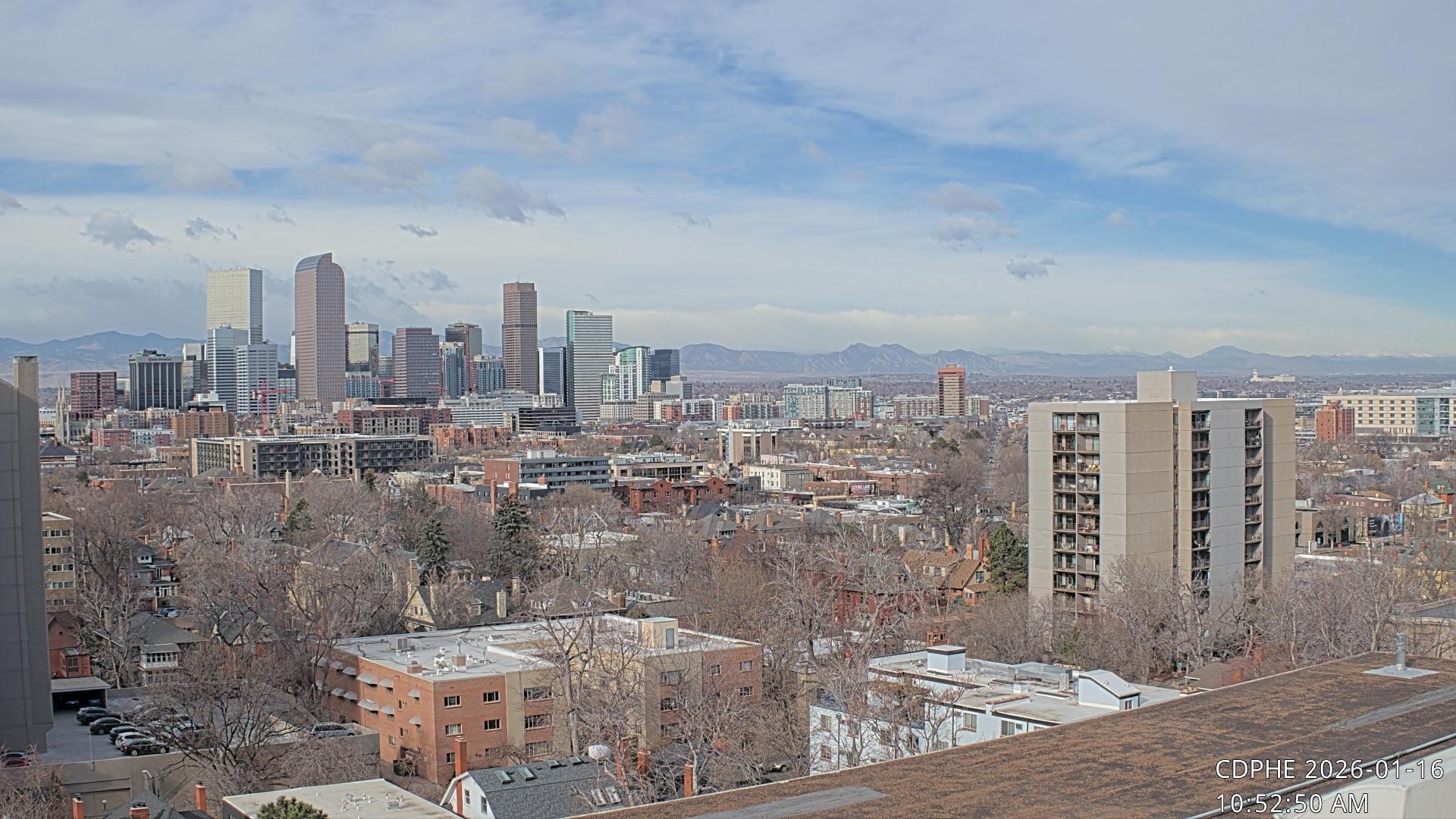 Archiv Foto Webcam Downtown Denver Colorado