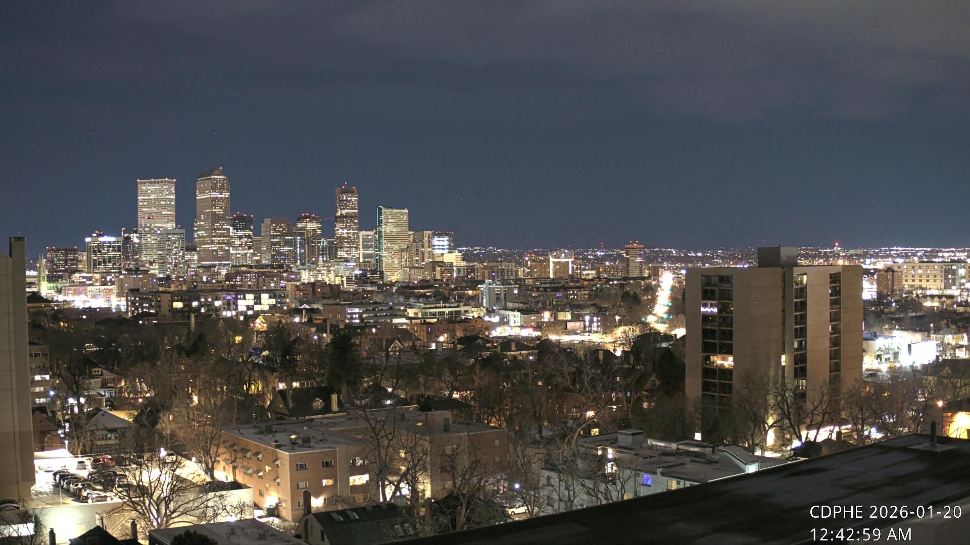 Archiv Foto Webcam Downtown Denver Colorado