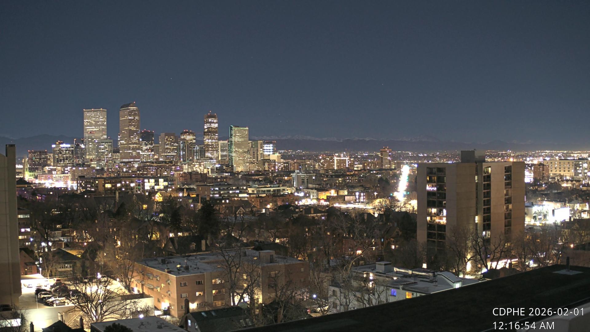 Archiv Foto Webcam Downtown Denver Colorado