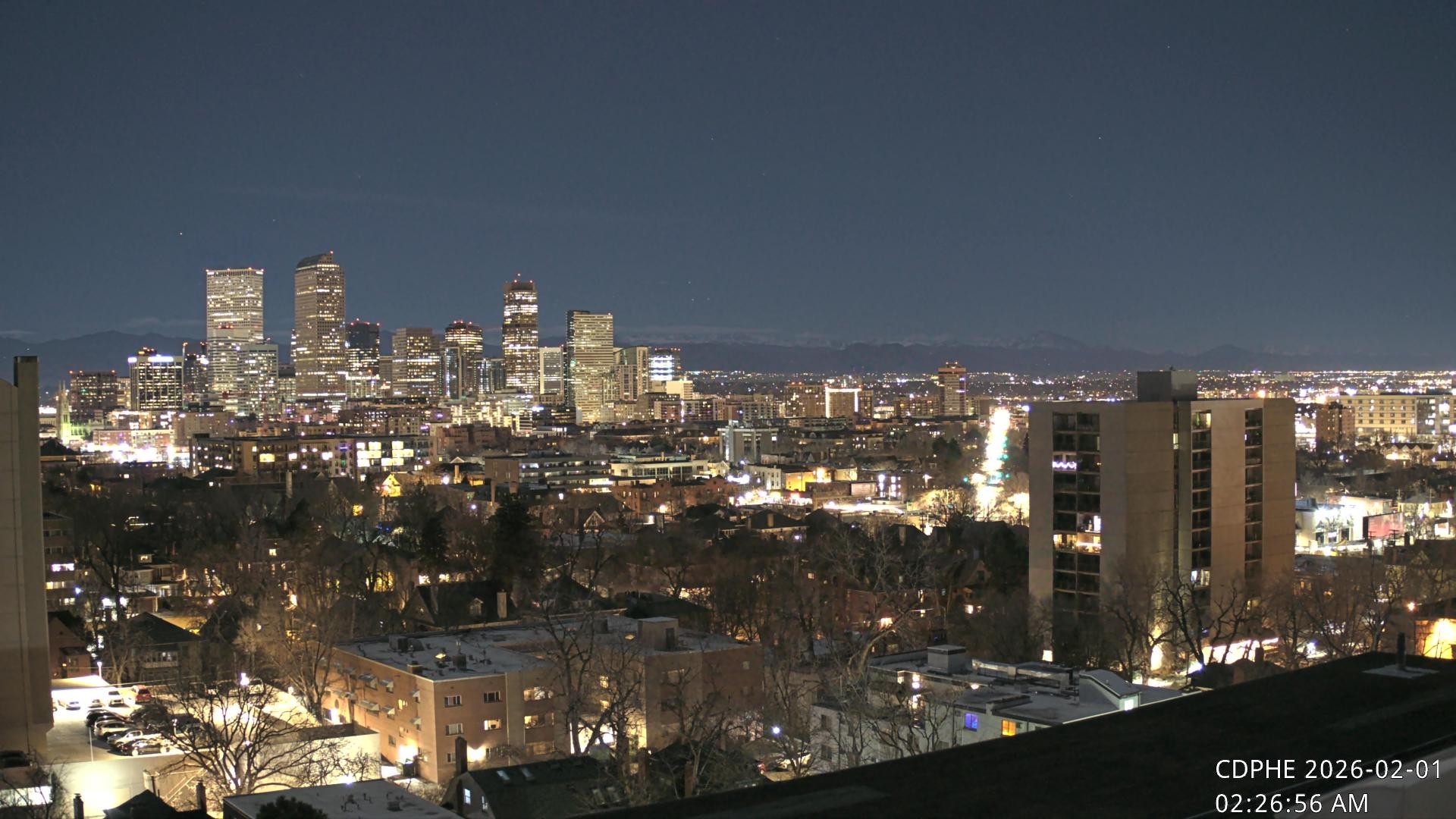 Archiv Foto Webcam Downtown Denver Colorado