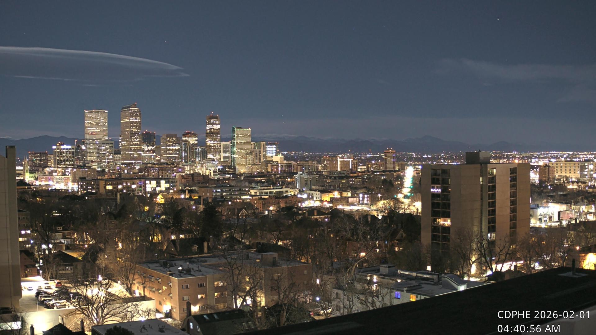 Archiv Foto Webcam Downtown Denver Colorado