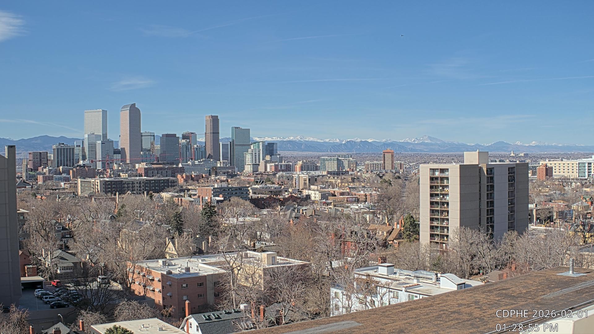 Archiv Foto Webcam Downtown Denver Colorado