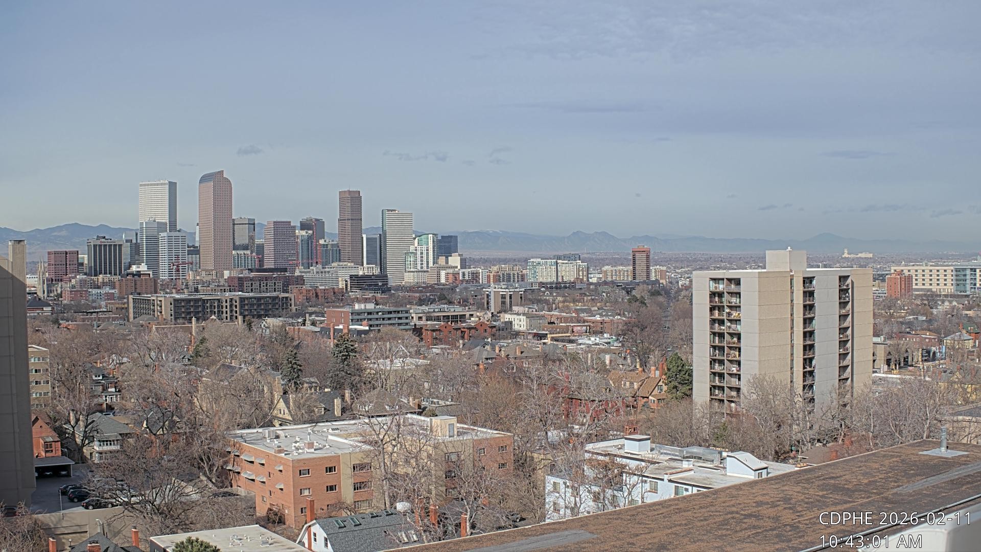 Archiv Foto Webcam Downtown Denver Colorado