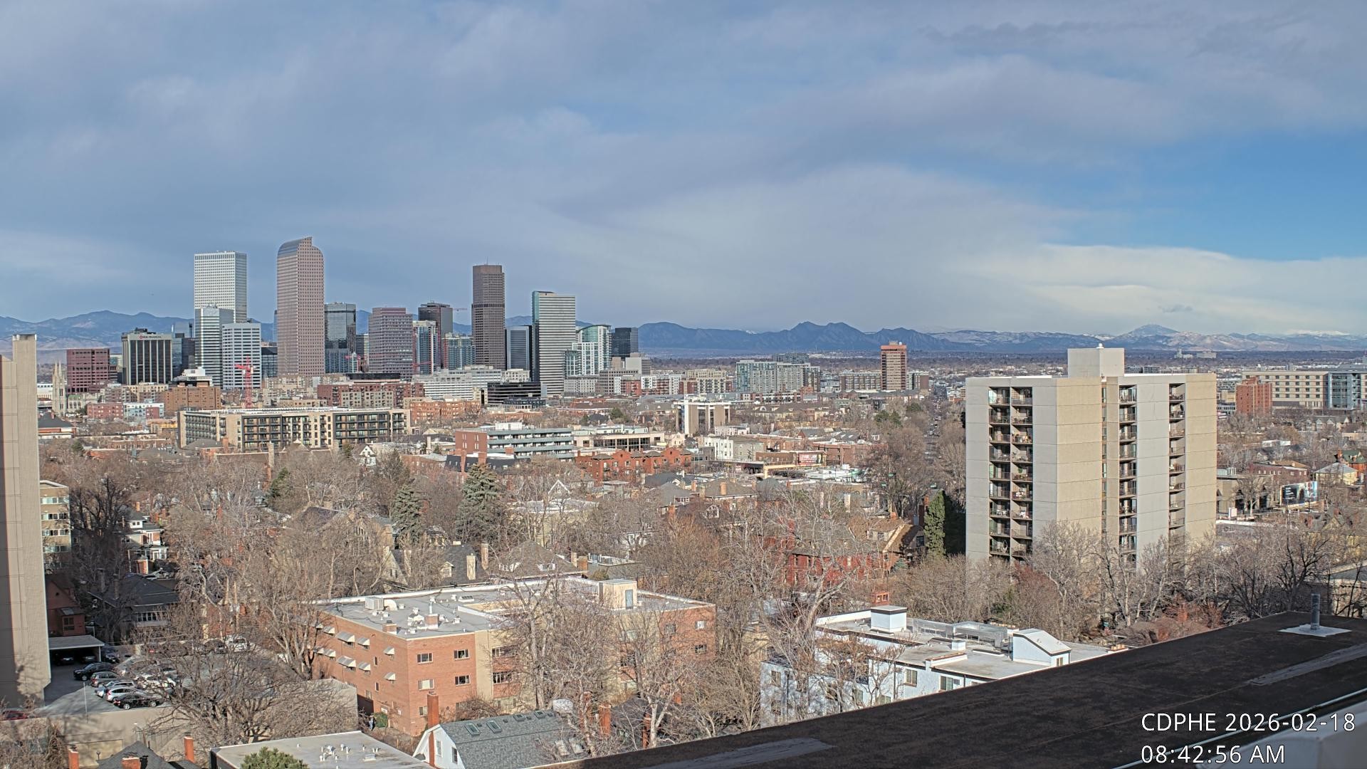 Archiv Foto Webcam Downtown Denver Colorado