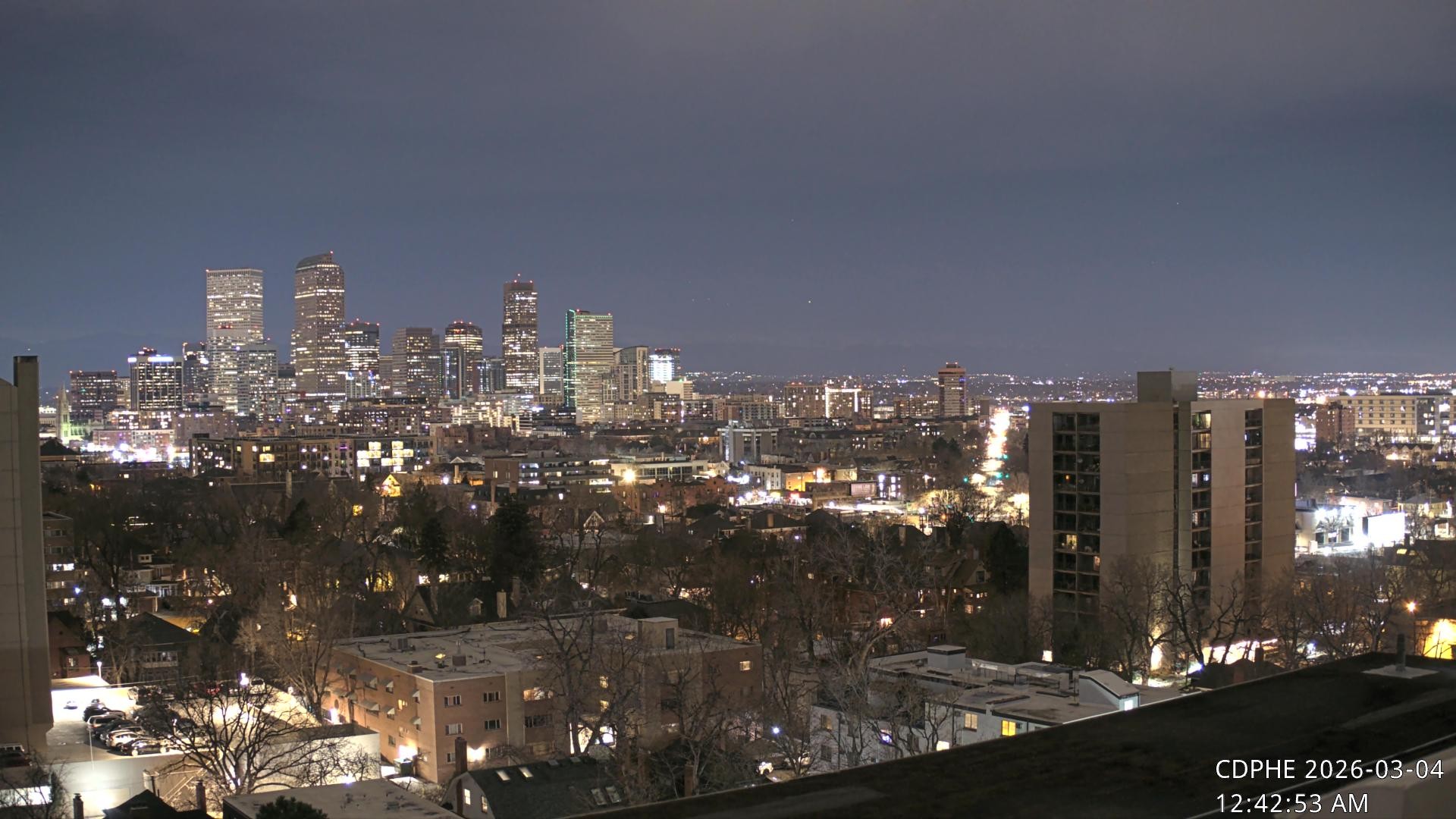 Archiv Foto Webcam Downtown Denver Colorado