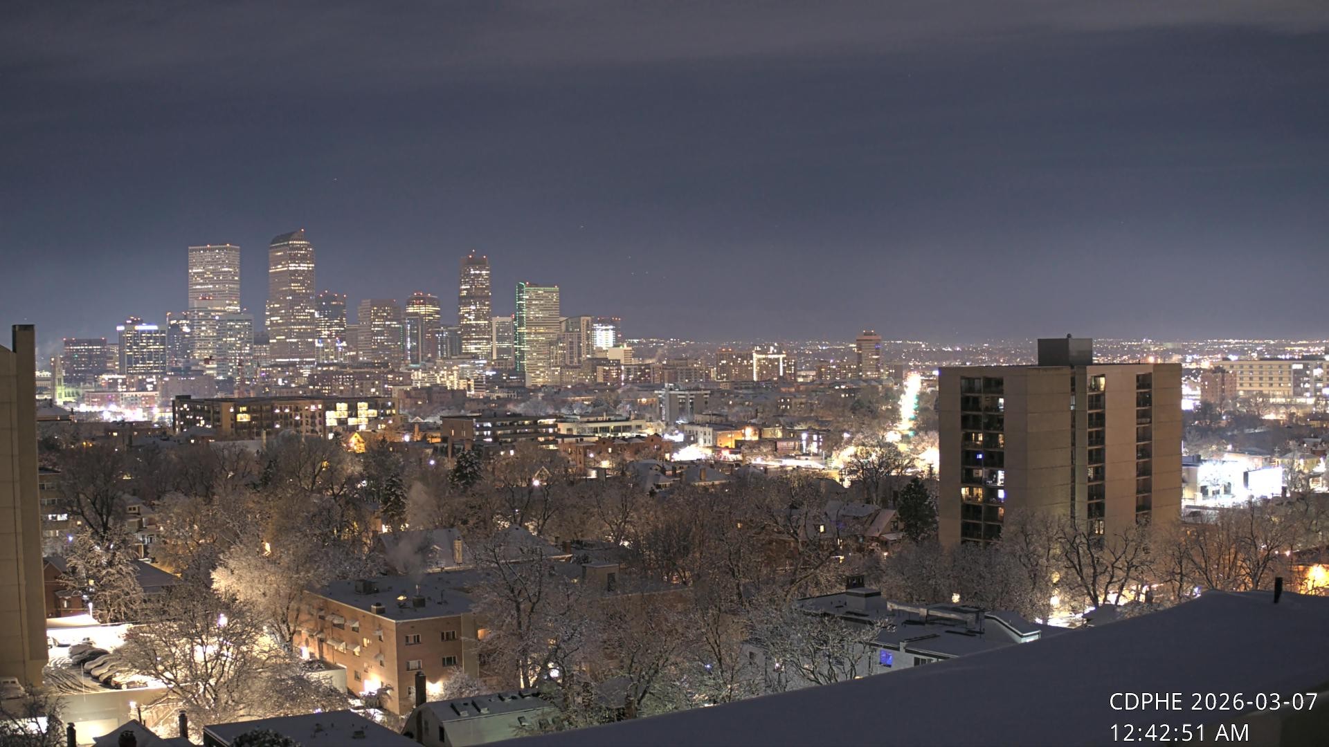 Archiv Foto Webcam Downtown Denver Colorado