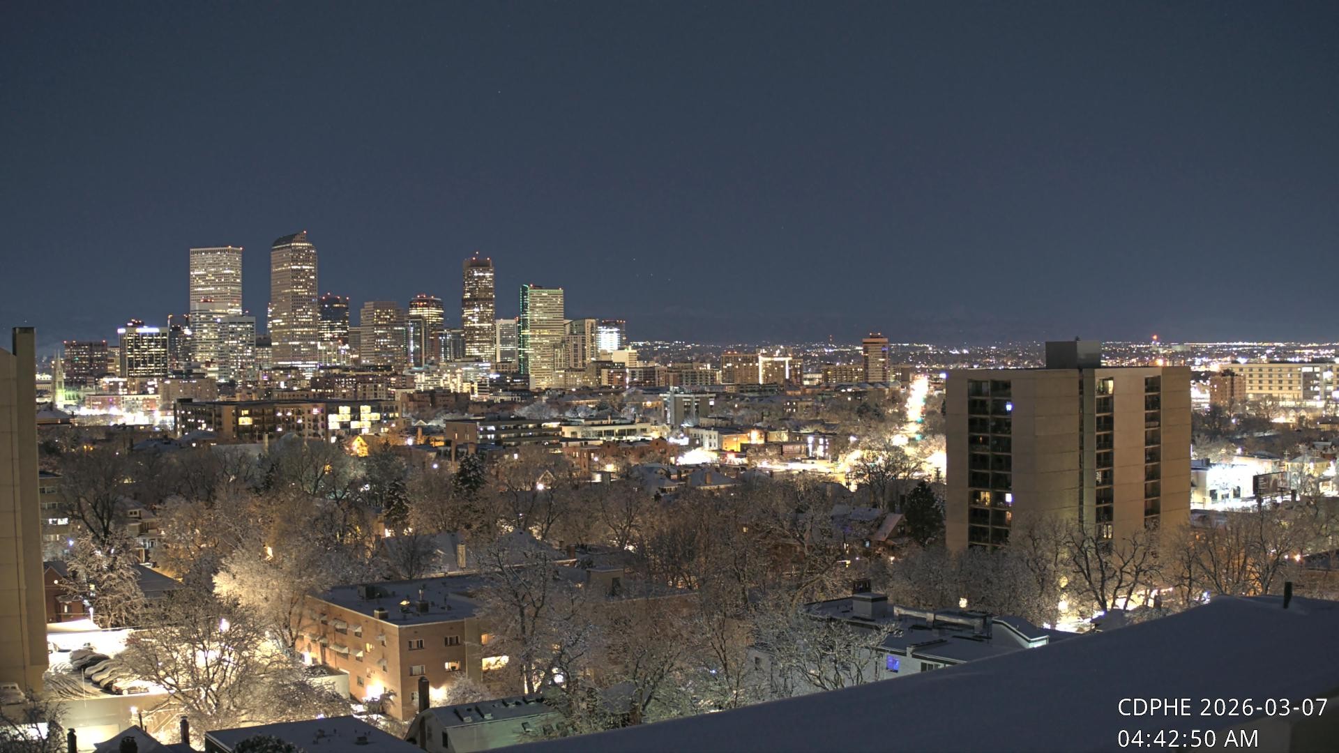 Archiv Foto Webcam Downtown Denver Colorado