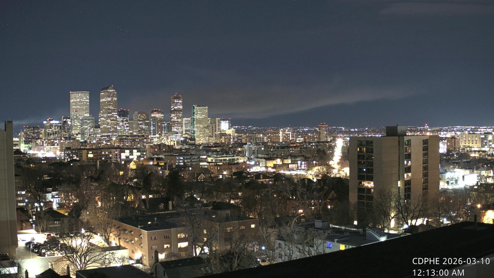 Archiv Foto Webcam Downtown Denver Colorado