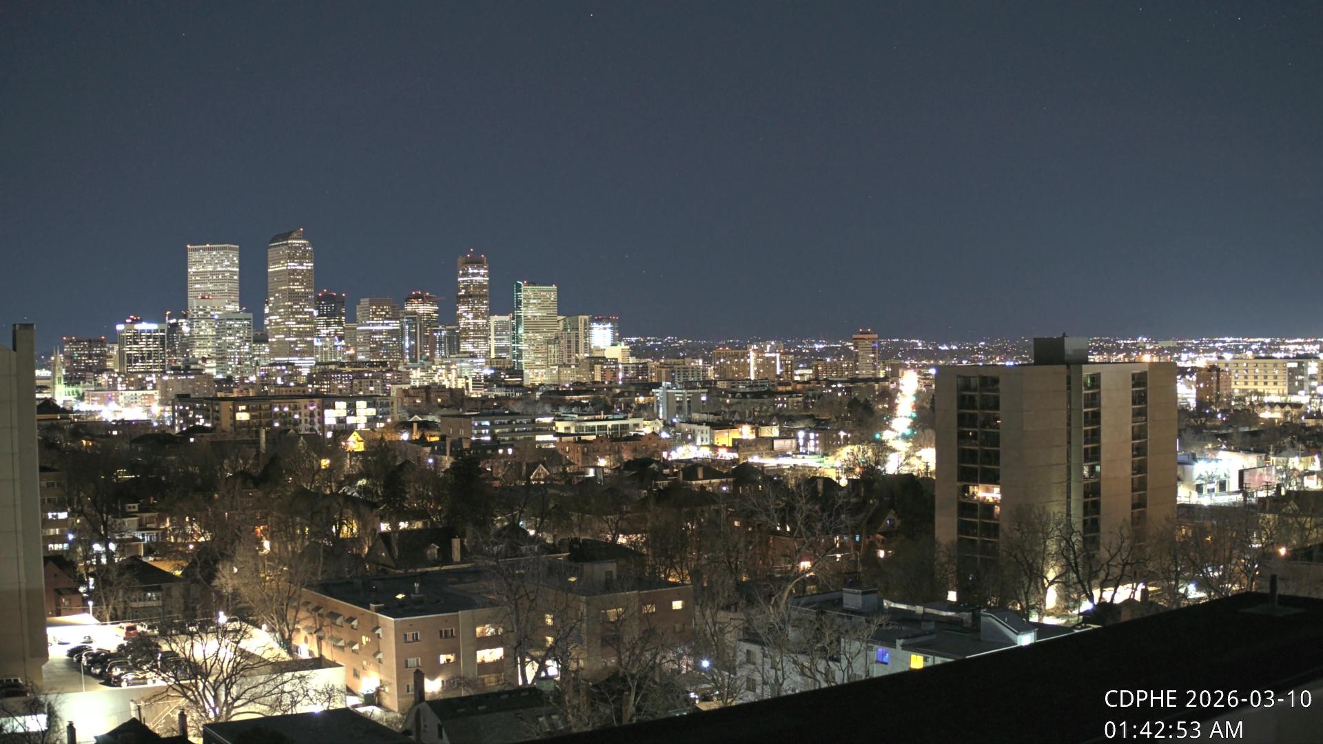 Archiv Foto Webcam Downtown Denver Colorado