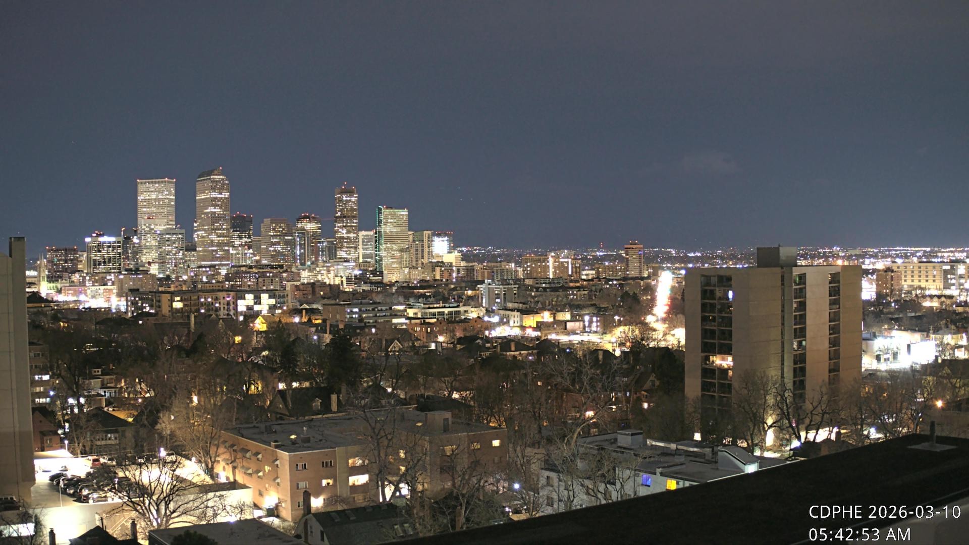 Archiv Foto Webcam Downtown Denver Colorado