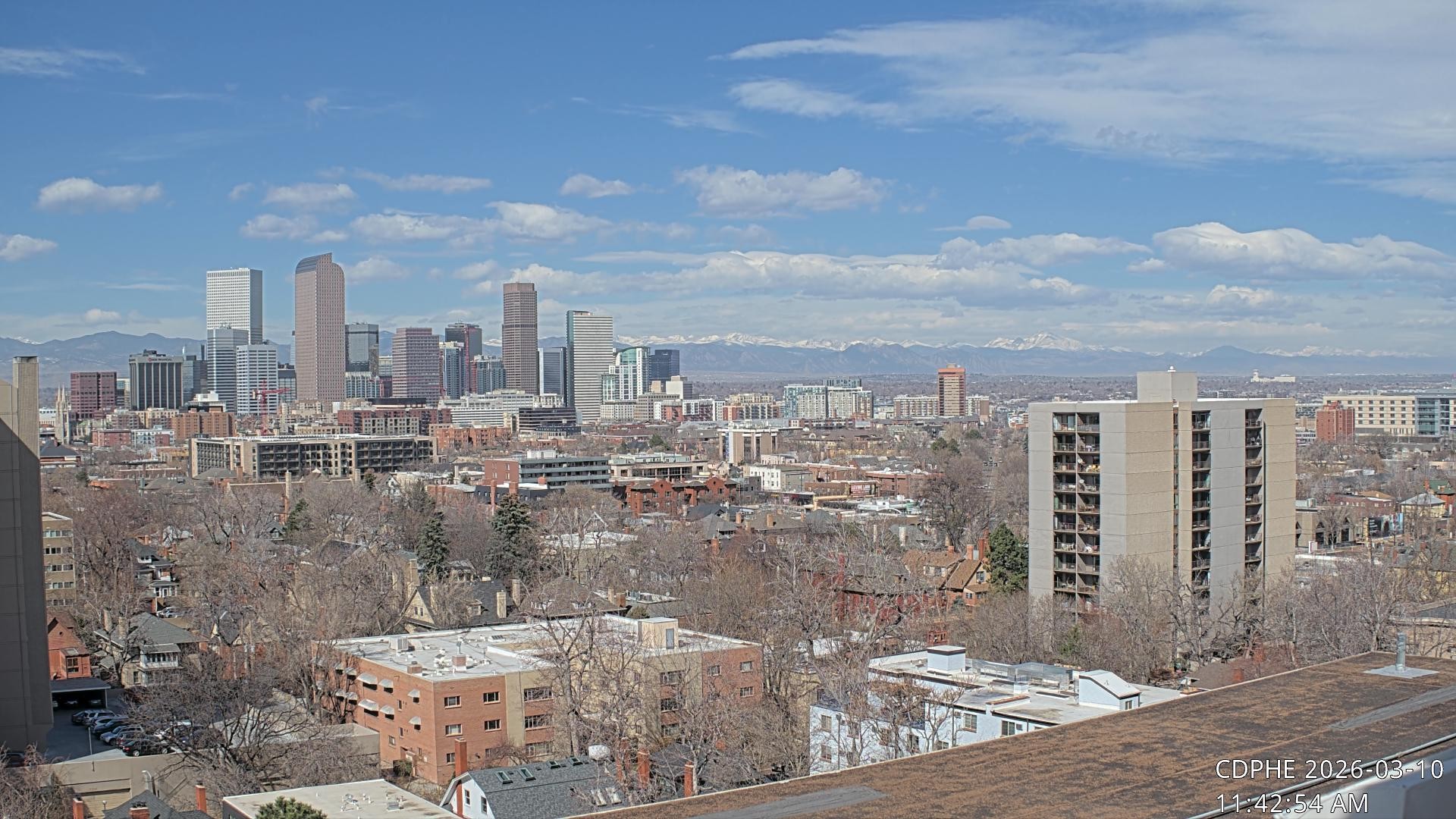 Archiv Foto Webcam Downtown Denver Colorado