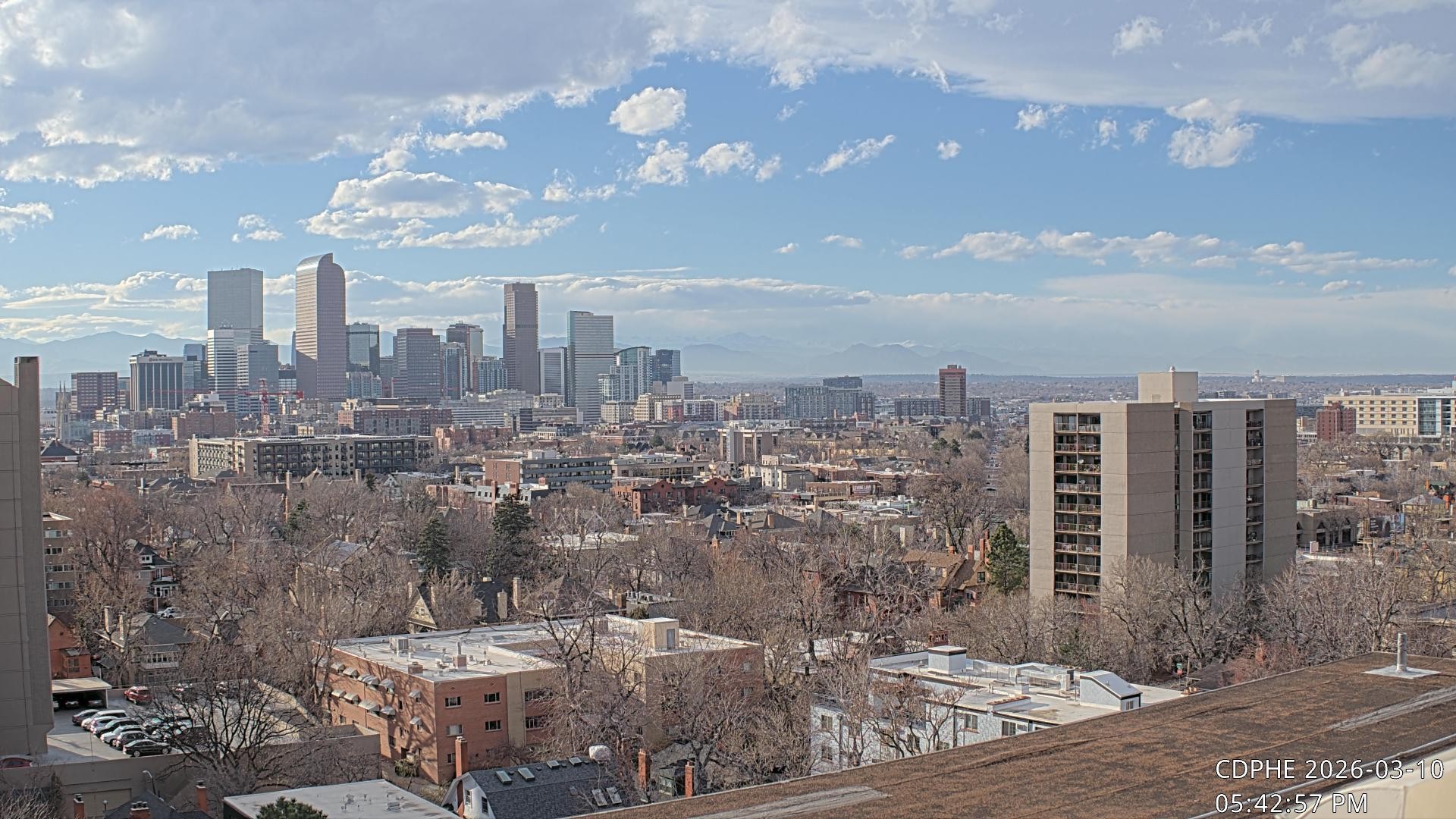 Archiv Foto Webcam Downtown Denver Colorado