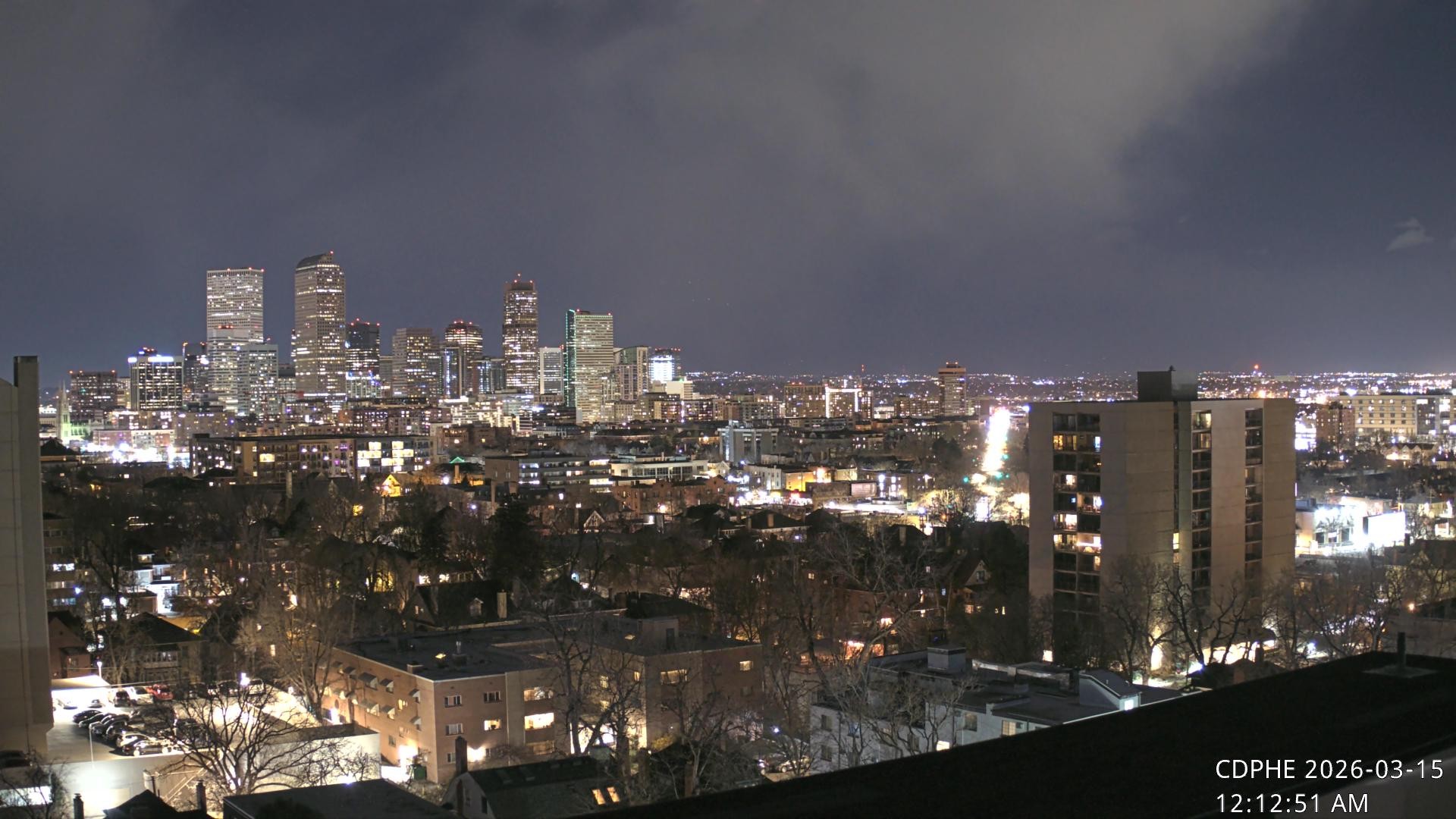 Archiv Foto Webcam Downtown Denver Colorado