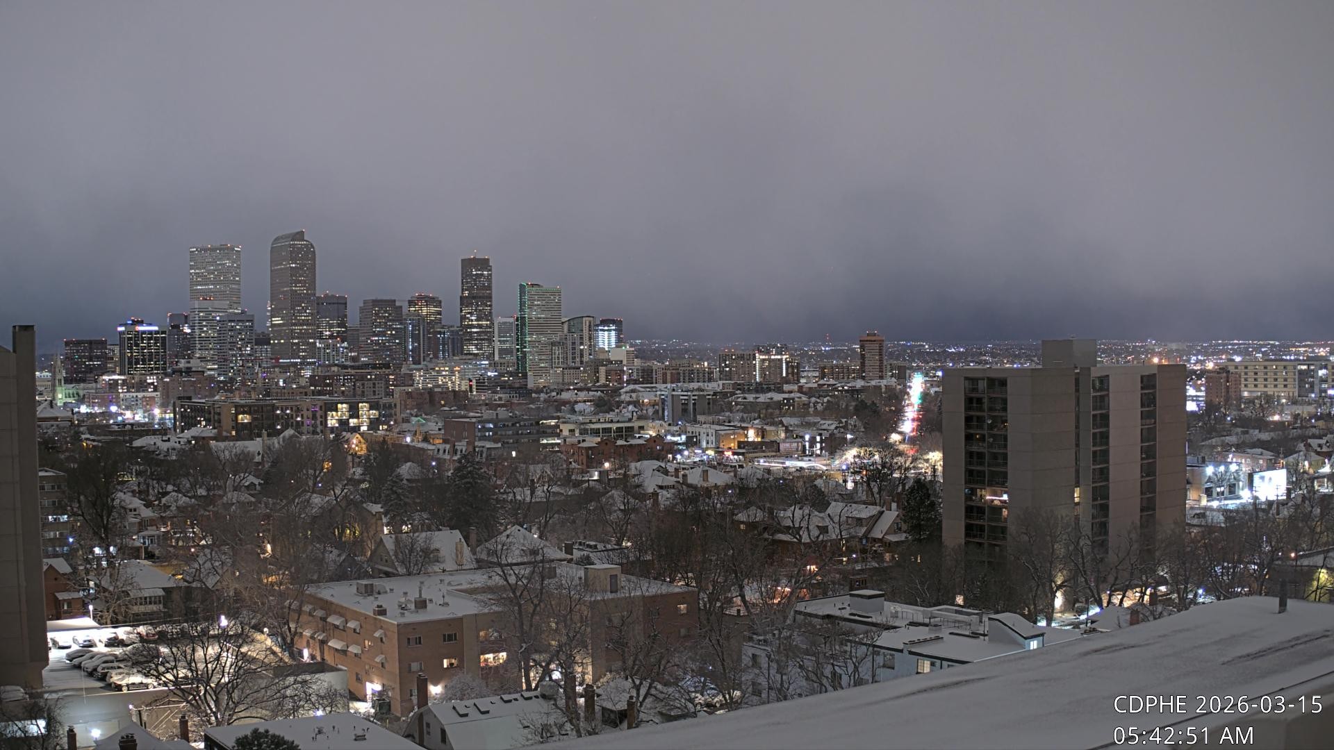 Archiv Foto Webcam Downtown Denver Colorado