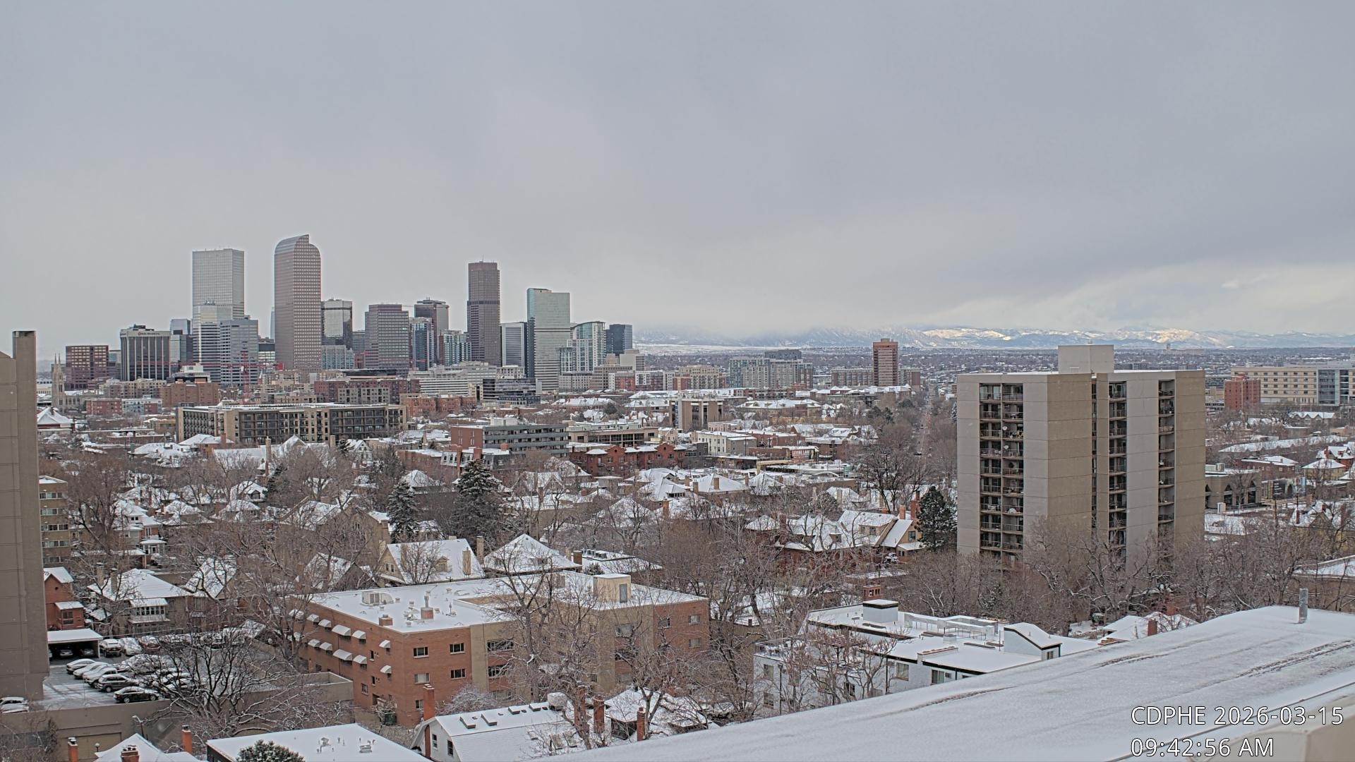 Archiv Foto Webcam Downtown Denver Colorado