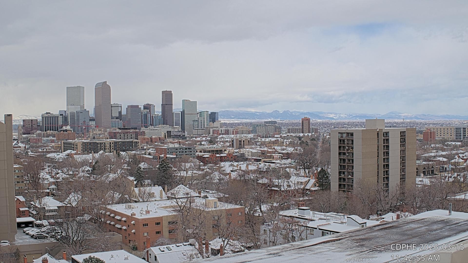 Archiv Foto Webcam Downtown Denver Colorado