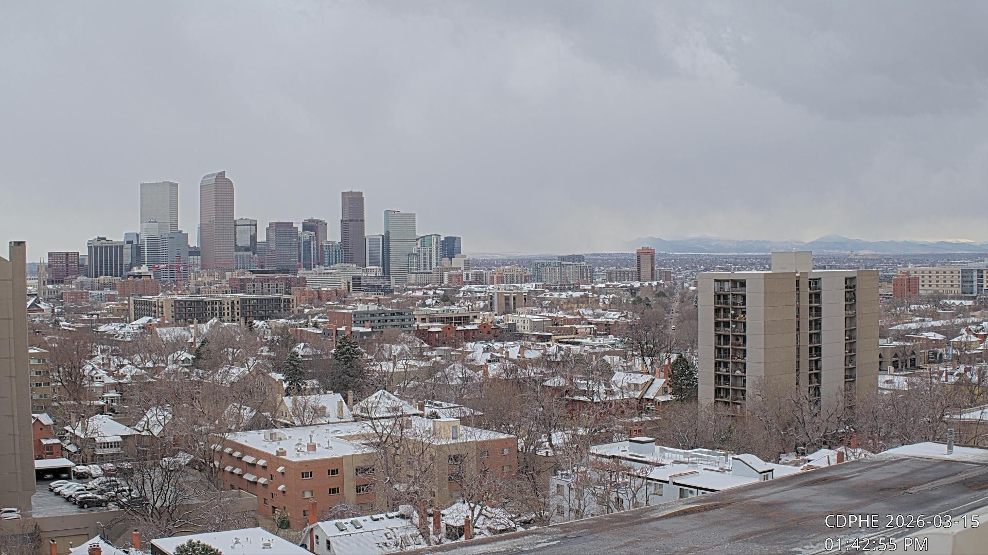 Archiv Foto Webcam Downtown Denver Colorado