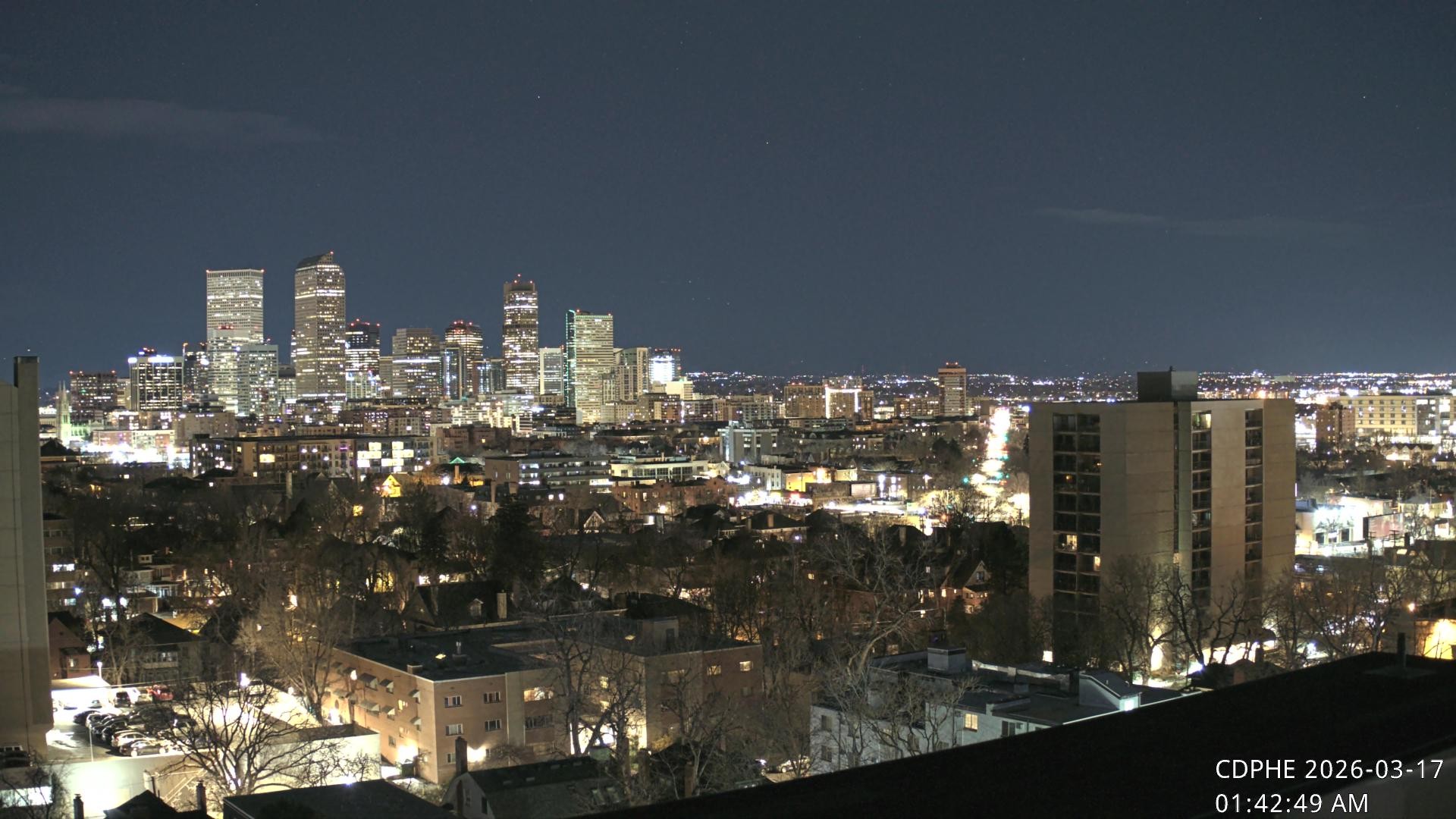 Archiv Foto Webcam Downtown Denver Colorado