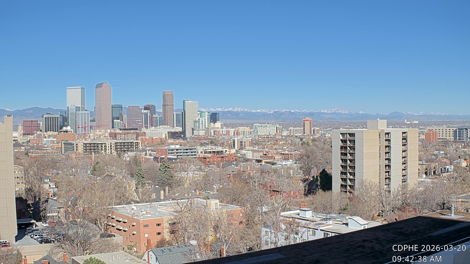 Archiv Foto Webcam Downtown Denver Colorado