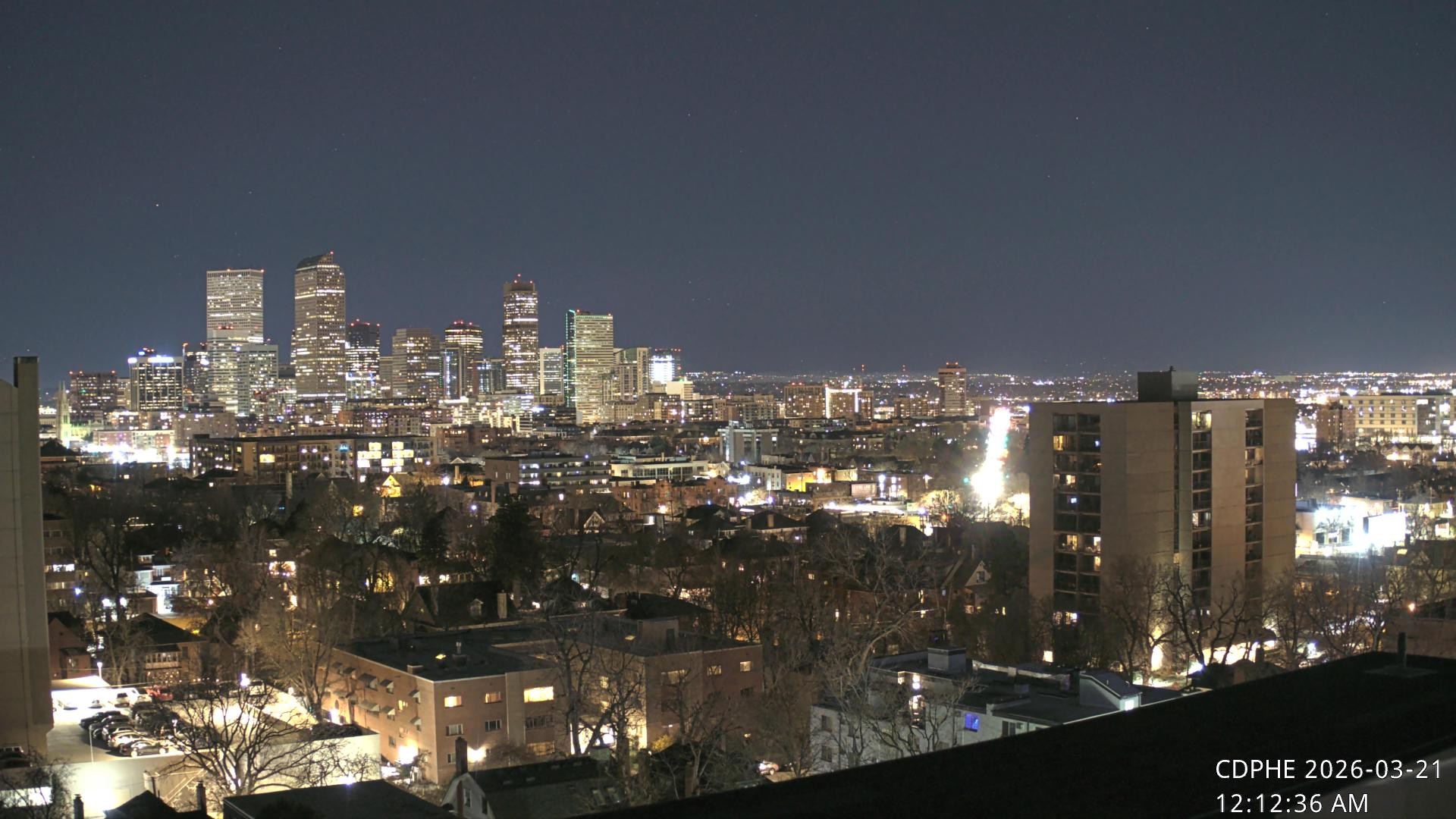 Archiv Foto Webcam Downtown Denver Colorado