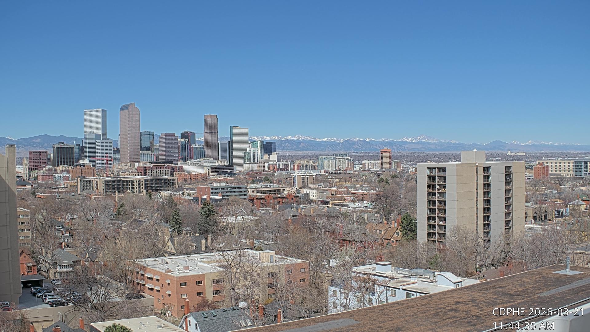 Archiv Foto Webcam Downtown Denver Colorado