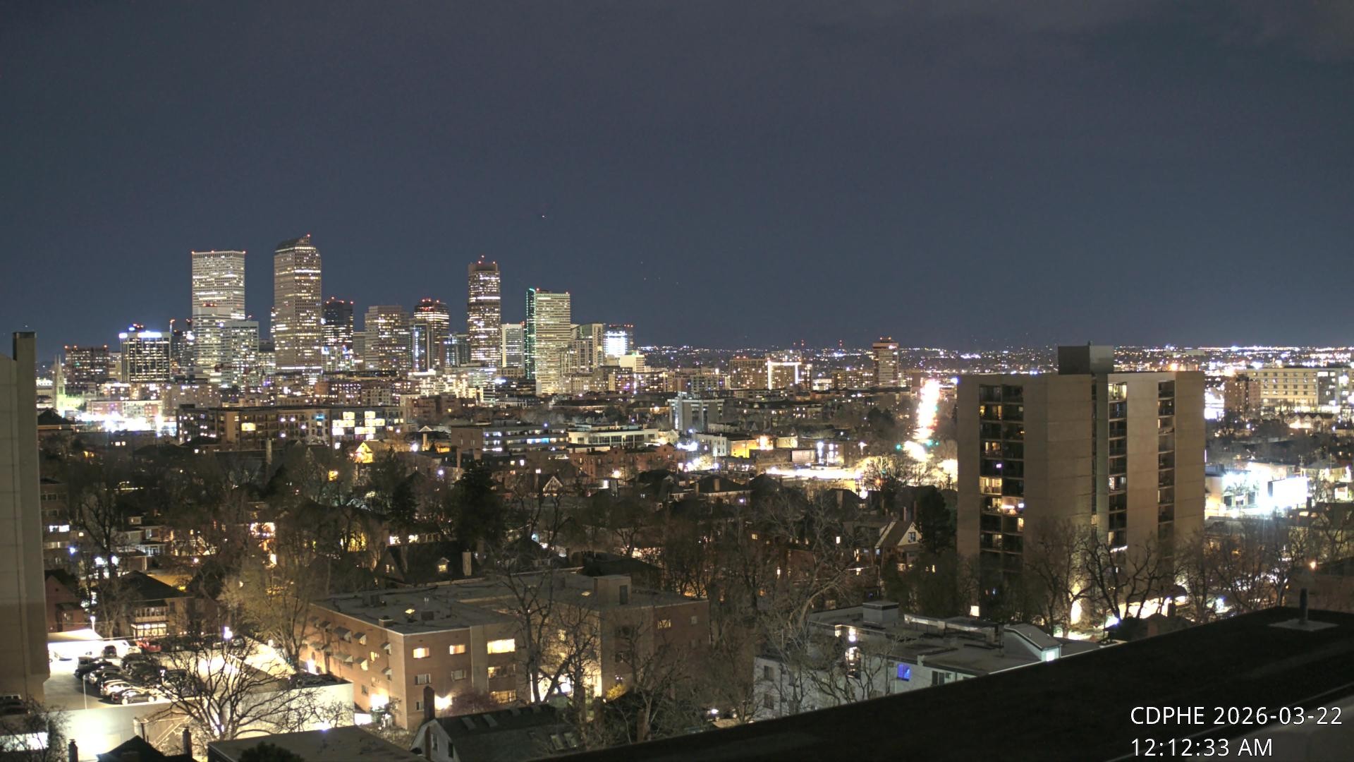 Archiv Foto Webcam Downtown Denver Colorado