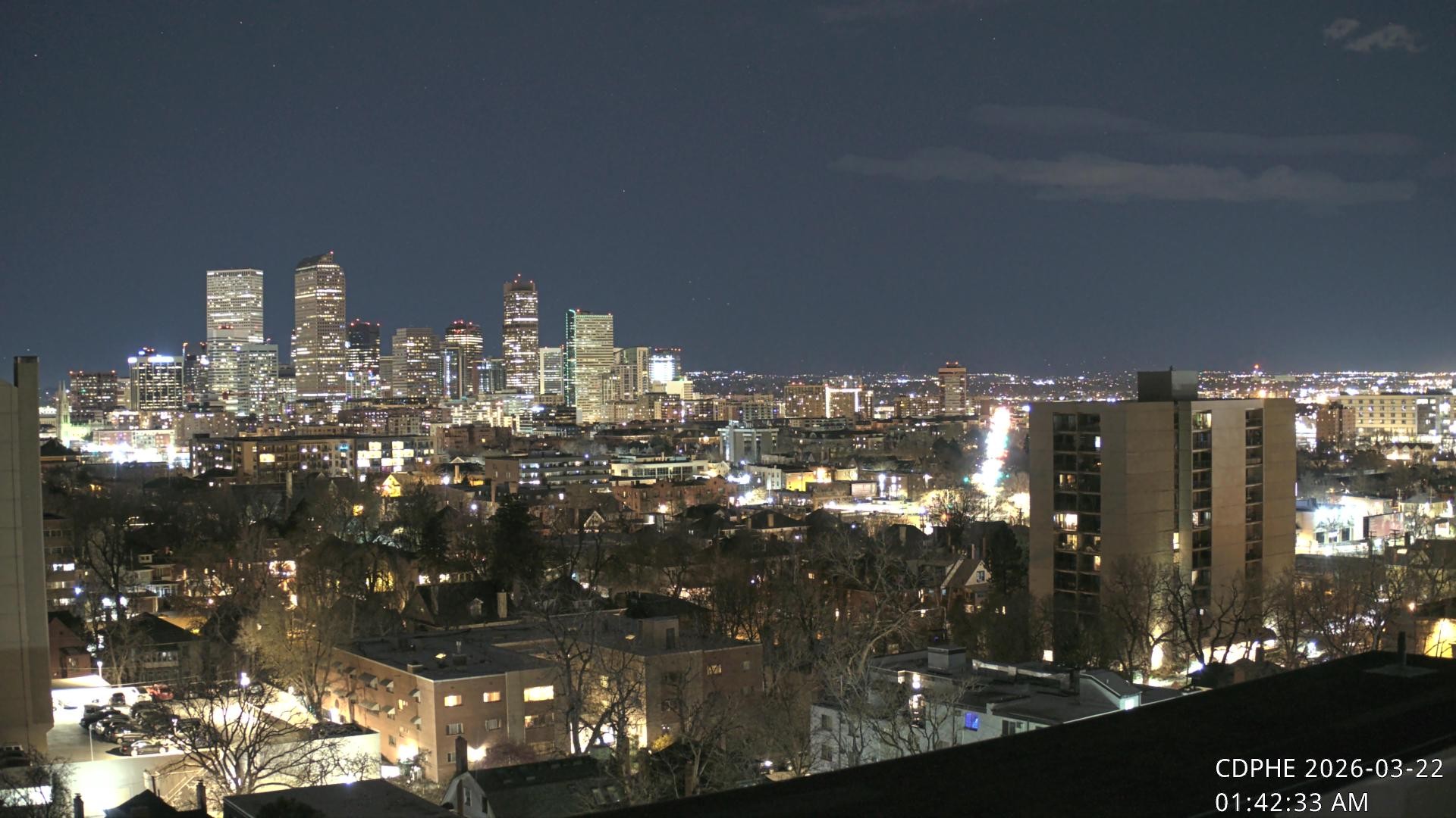 Archiv Foto Webcam Downtown Denver Colorado