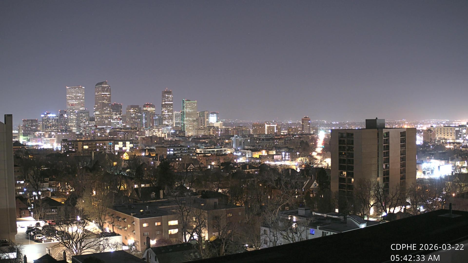 Archiv Foto Webcam Downtown Denver Colorado