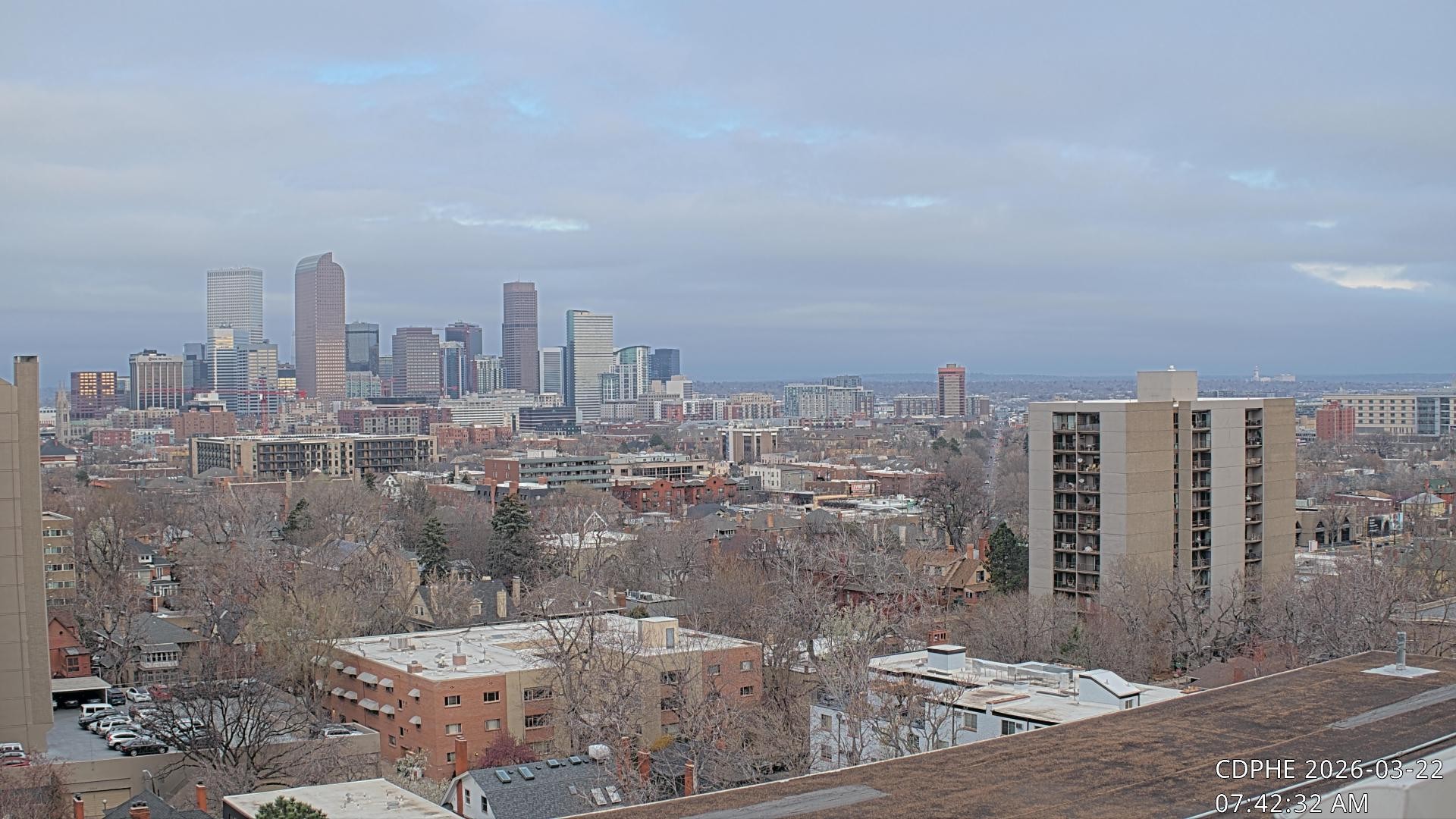 Archiv Foto Webcam Downtown Denver Colorado