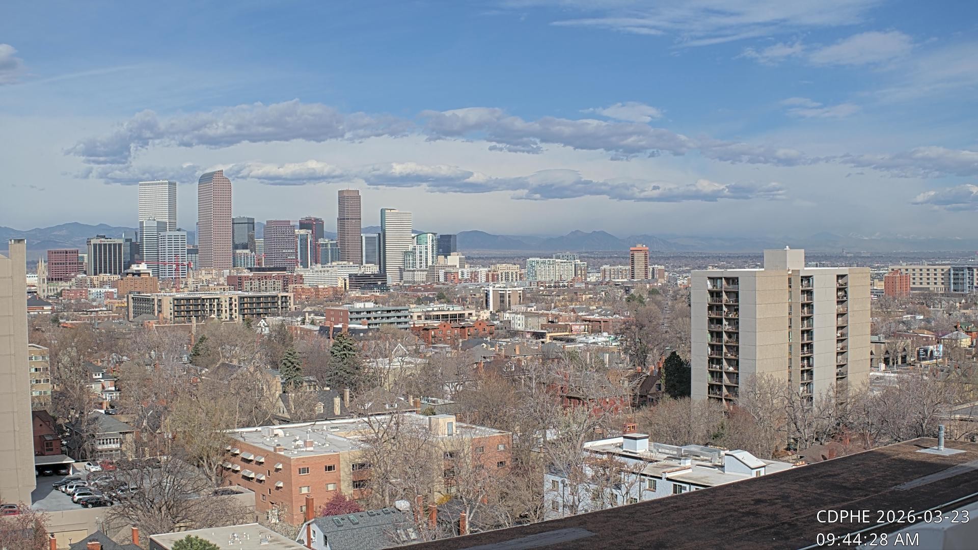 Archiv Foto Webcam Downtown Denver Colorado