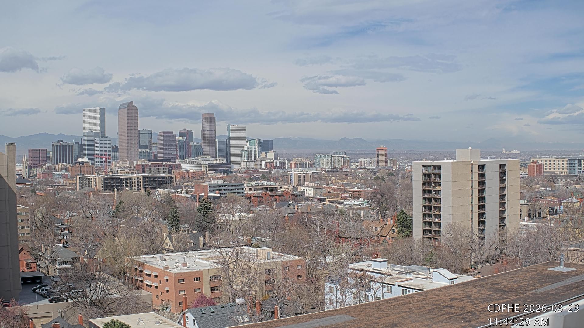 Archiv Foto Webcam Downtown Denver Colorado