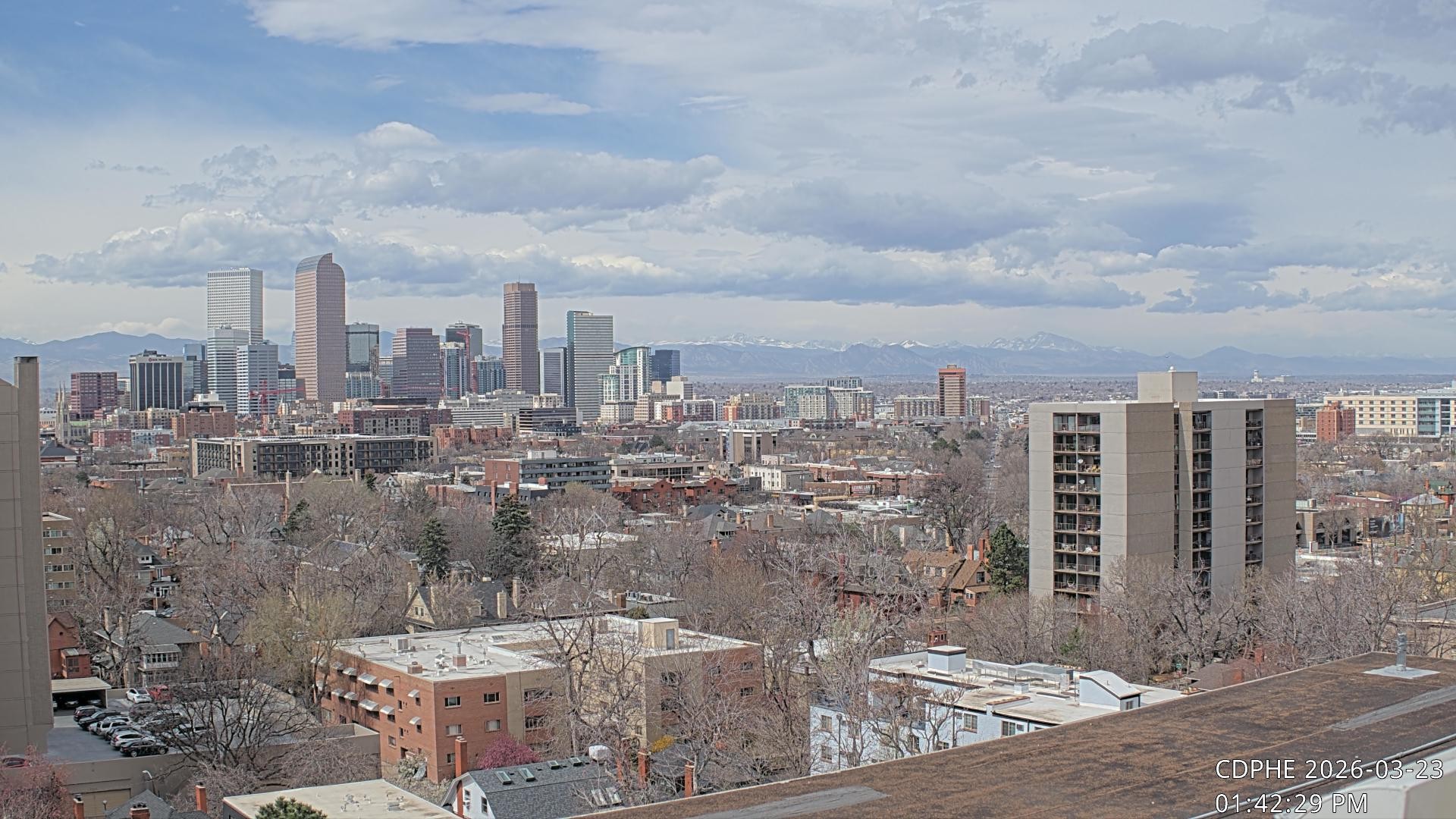 Archiv Foto Webcam Downtown Denver Colorado