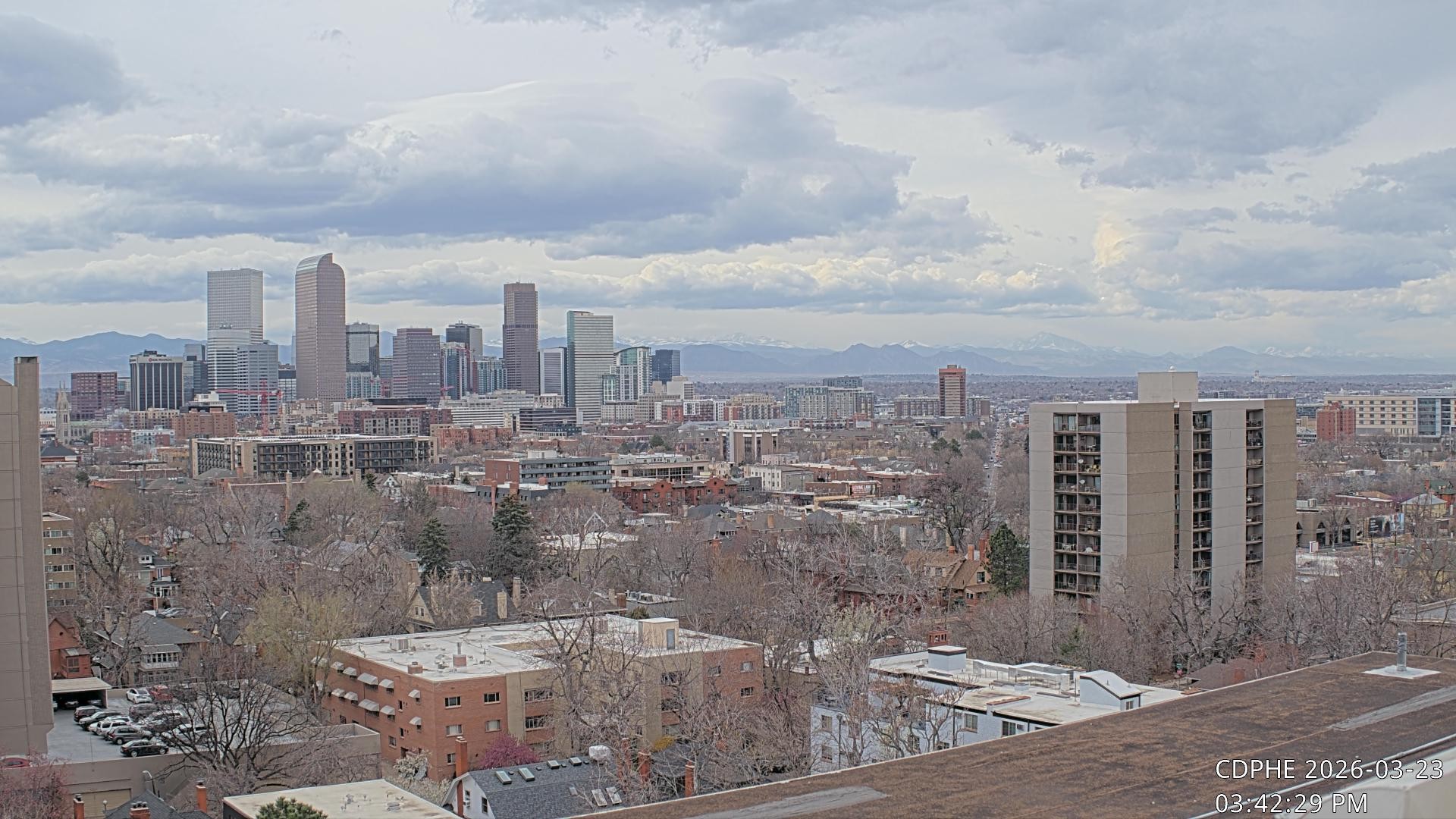 Archiv Foto Webcam Downtown Denver Colorado
