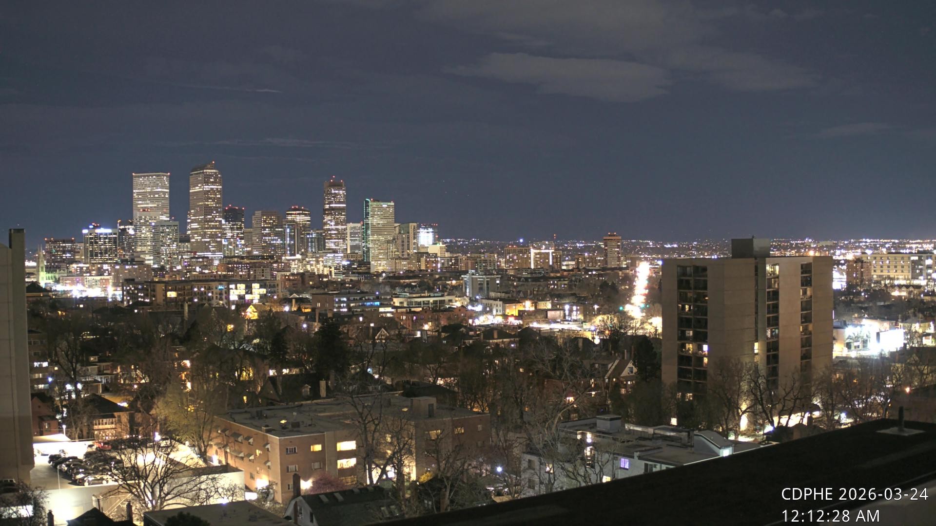 Archiv Foto Webcam Downtown Denver Colorado