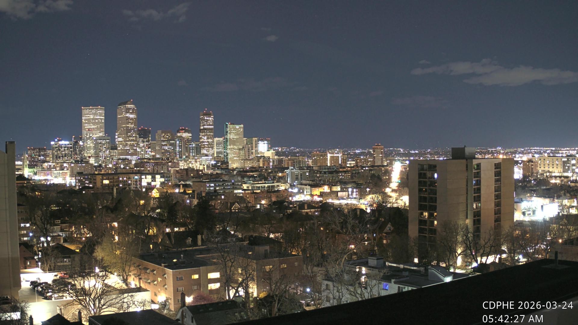 Archiv Foto Webcam Downtown Denver Colorado