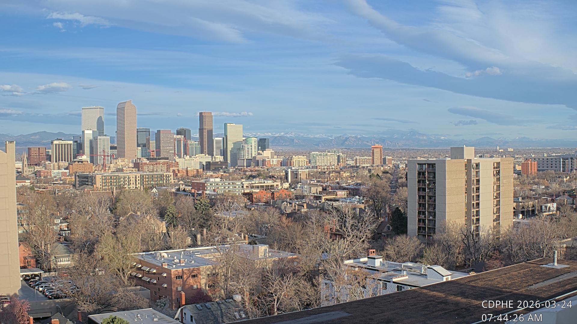 Archiv Foto Webcam Downtown Denver Colorado