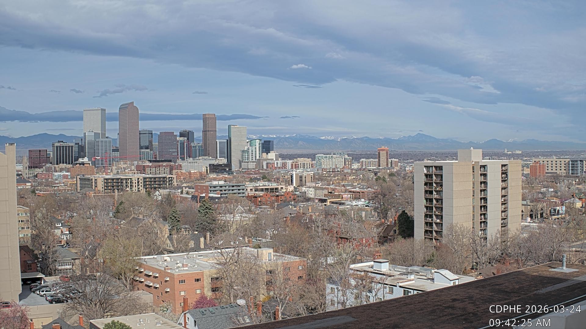 Archiv Foto Webcam Downtown Denver Colorado