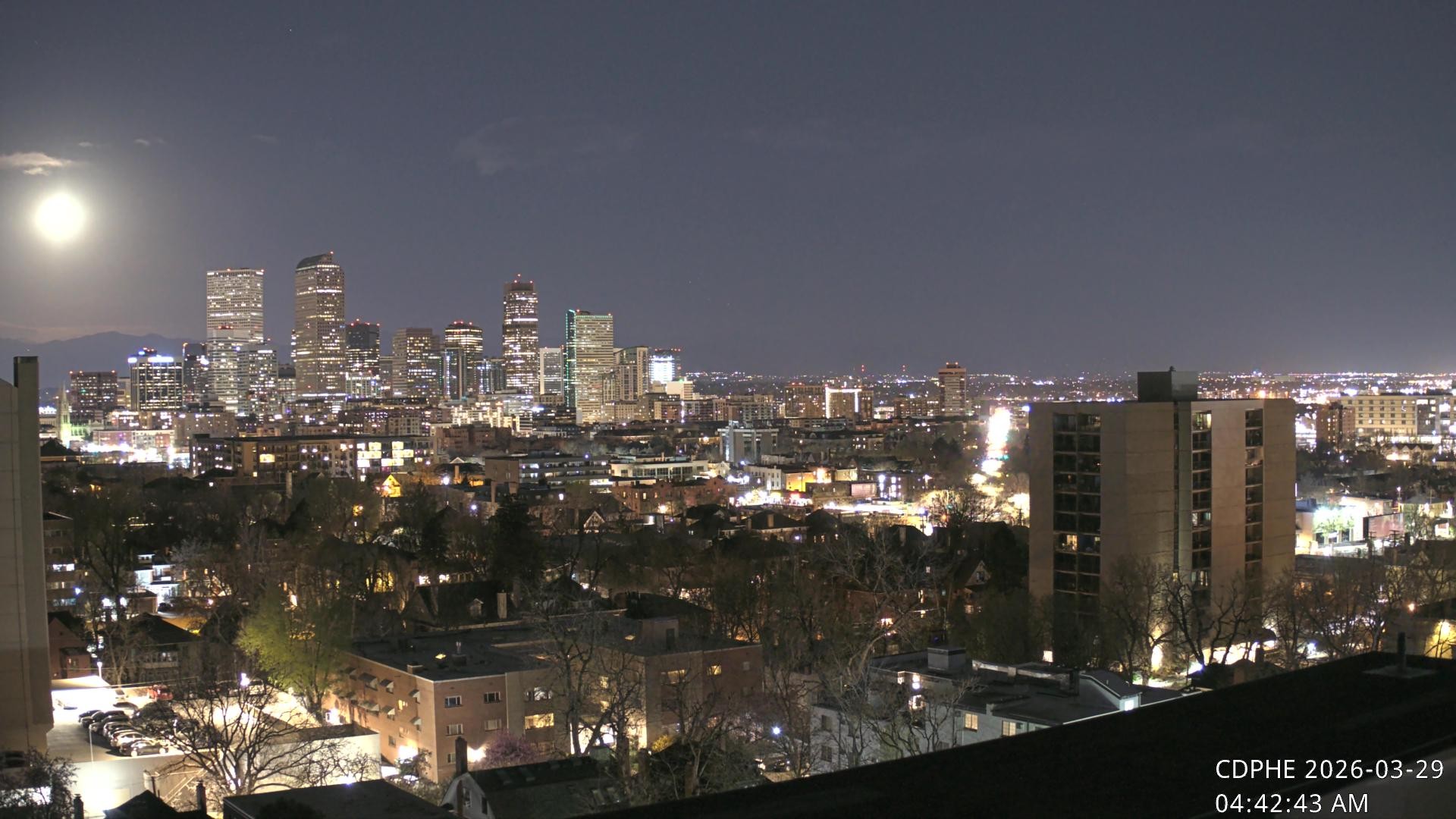 Archiv Foto Webcam Downtown Denver Colorado