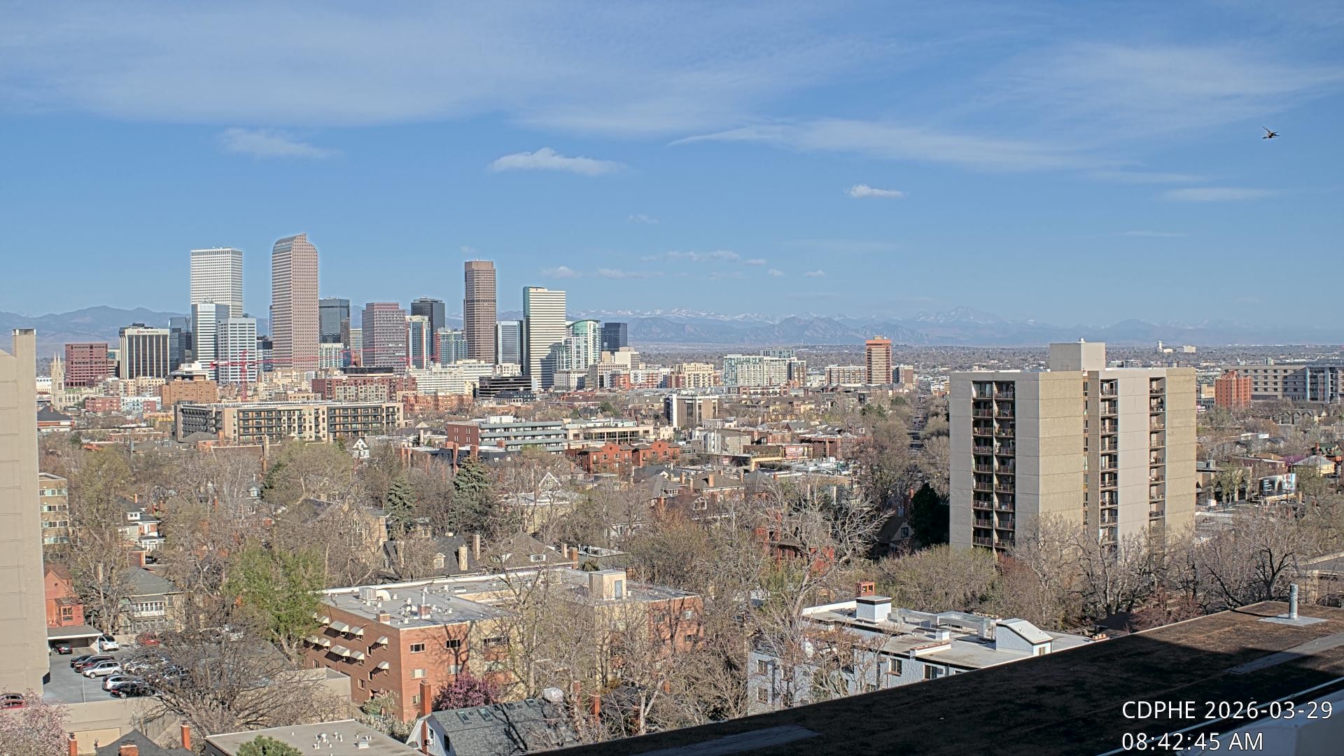 Archiv Foto Webcam Downtown Denver Colorado