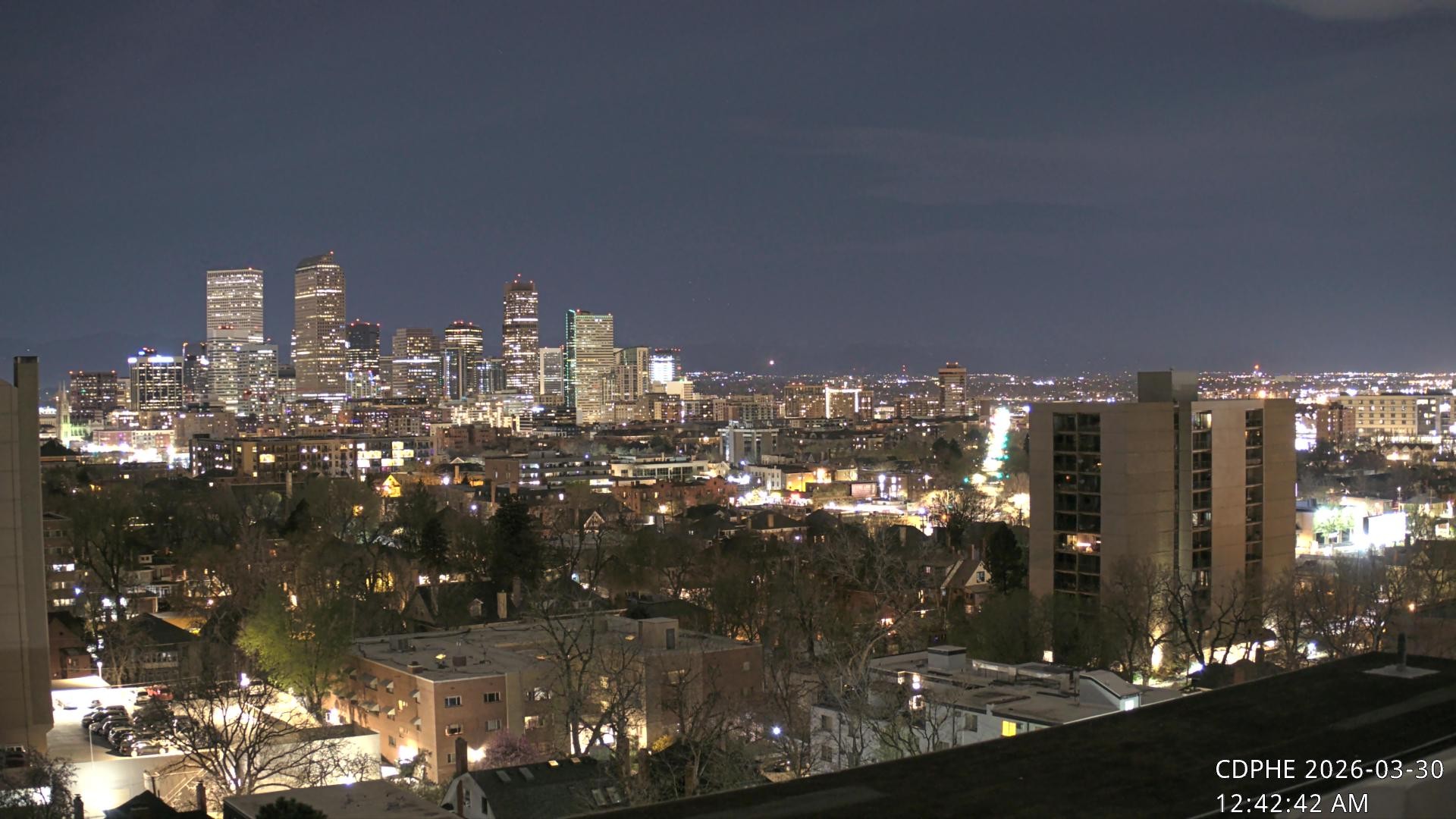 Archiv Foto Webcam Downtown Denver Colorado