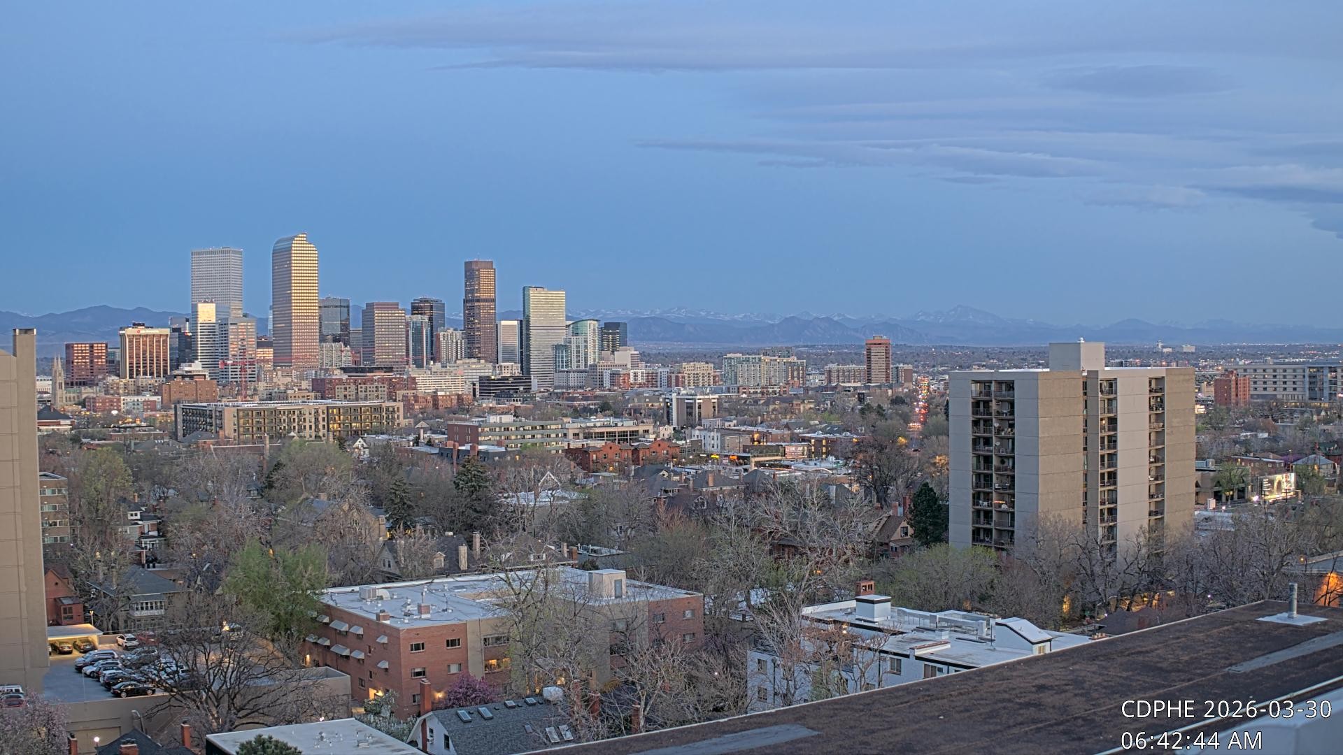 Archiv Foto Webcam Downtown Denver Colorado