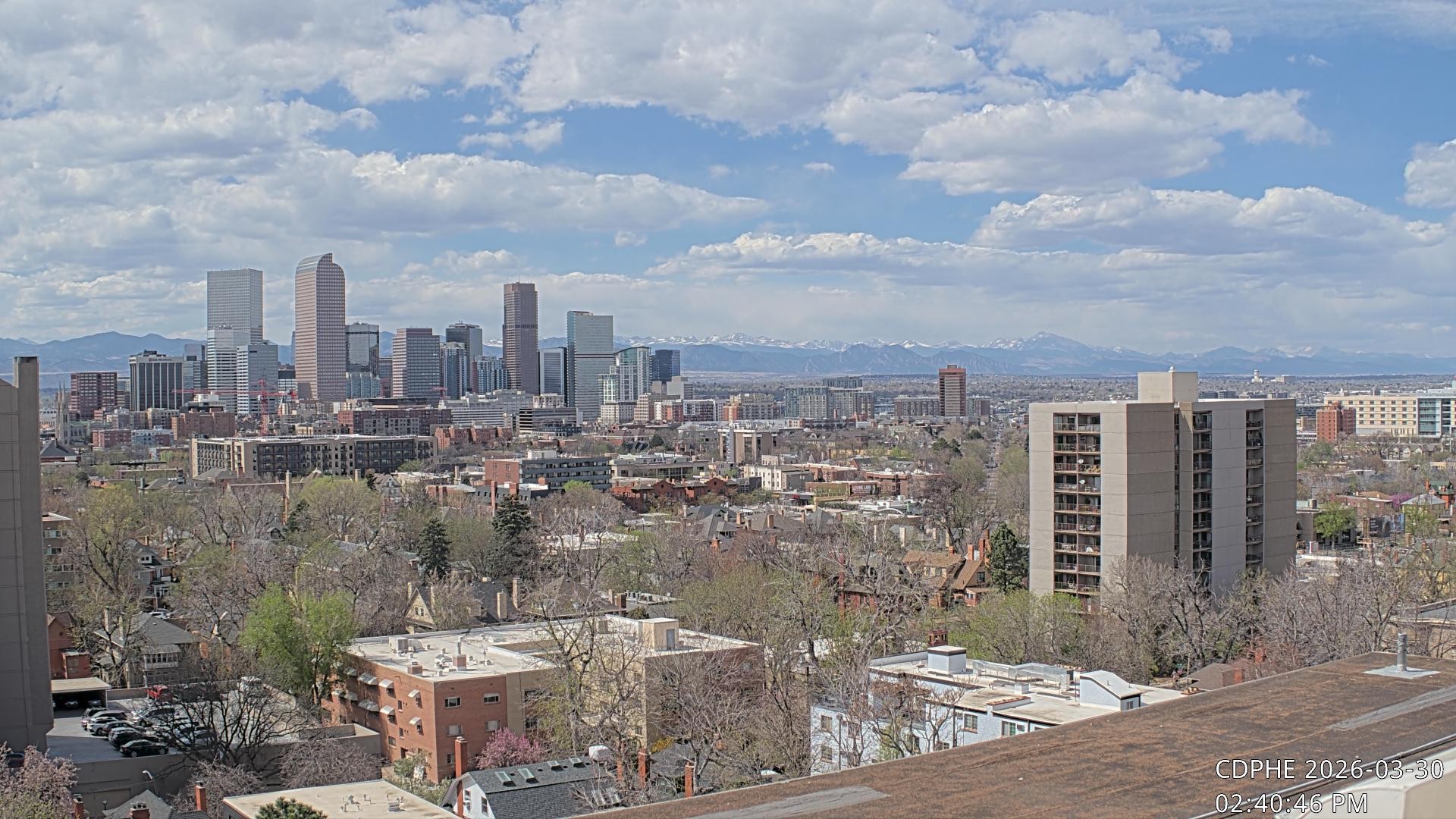 Archiv Foto Webcam Downtown Denver Colorado