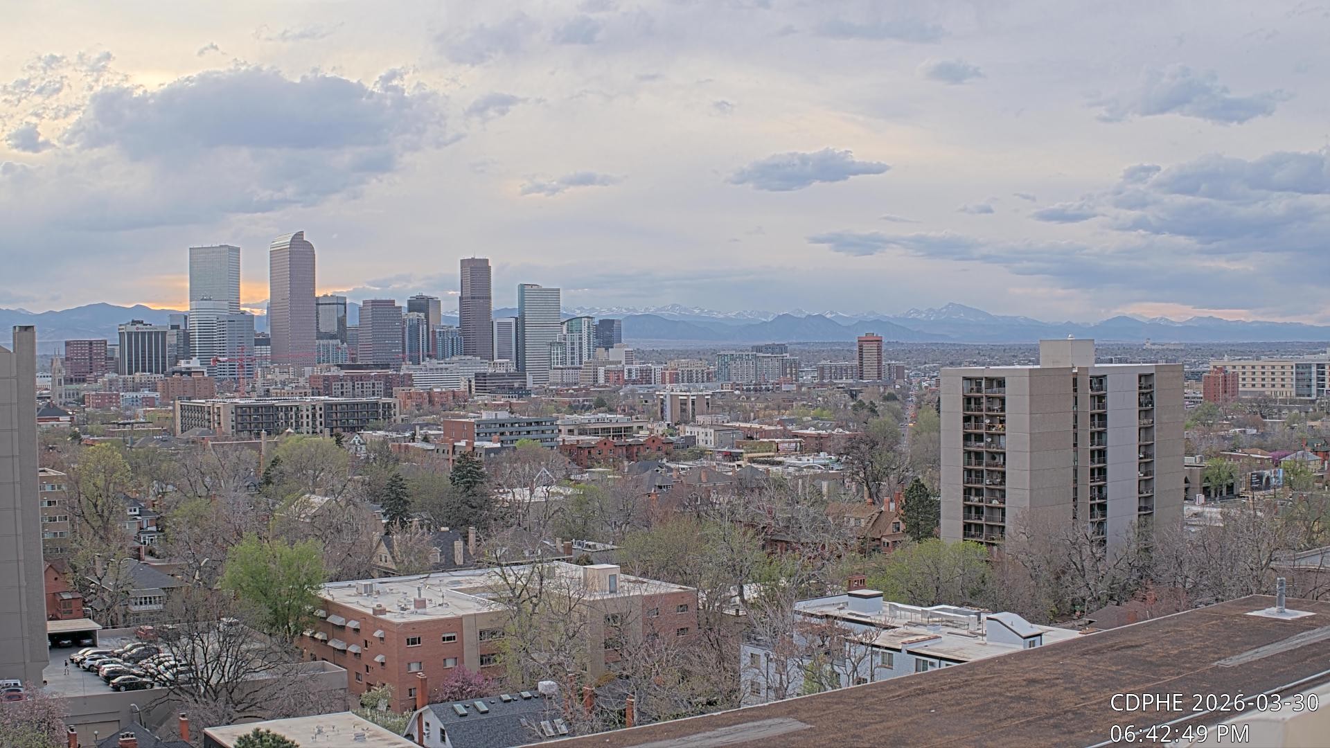 Archiv Foto Webcam Downtown Denver Colorado