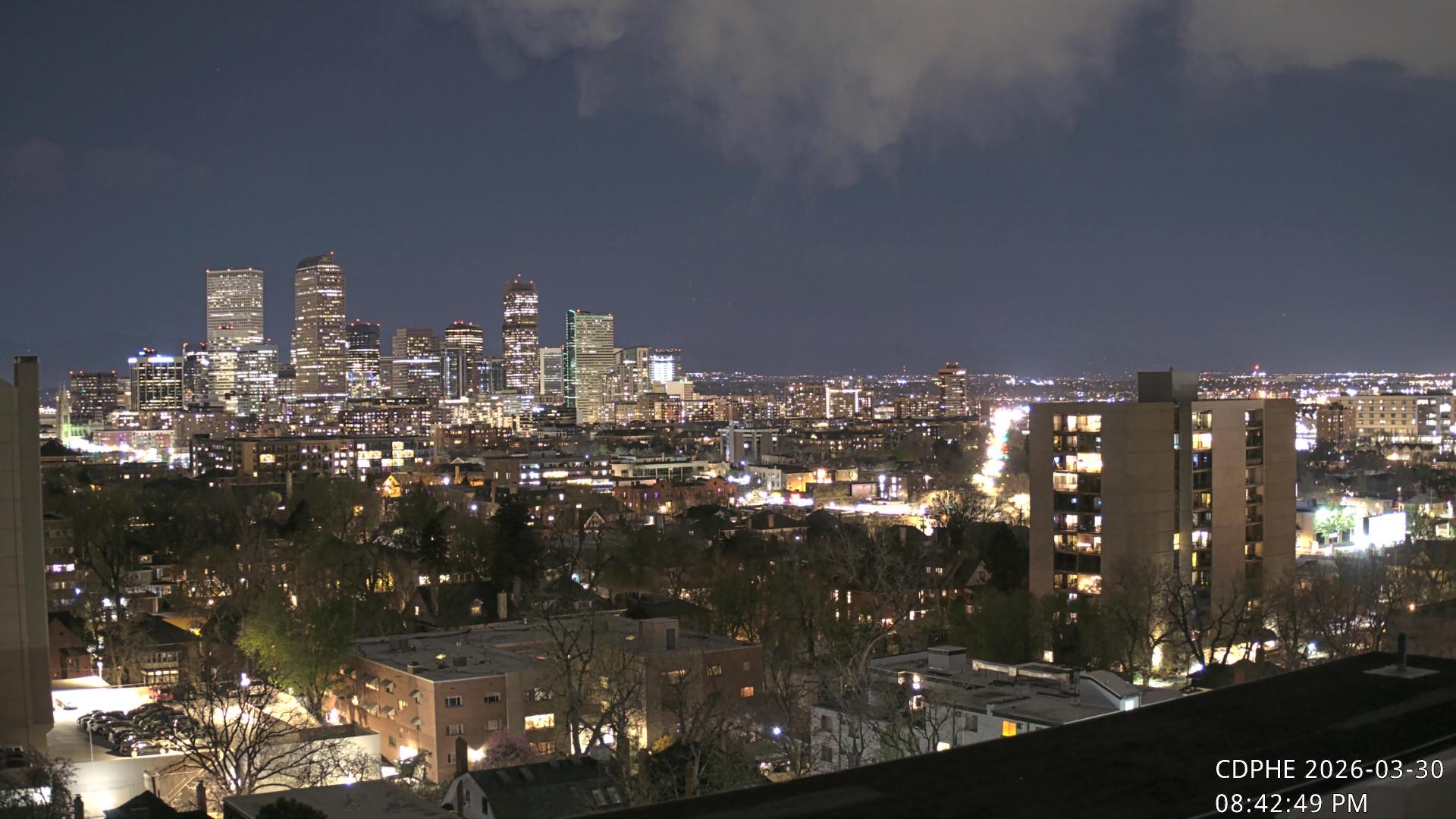 Archiv Foto Webcam Downtown Denver Colorado