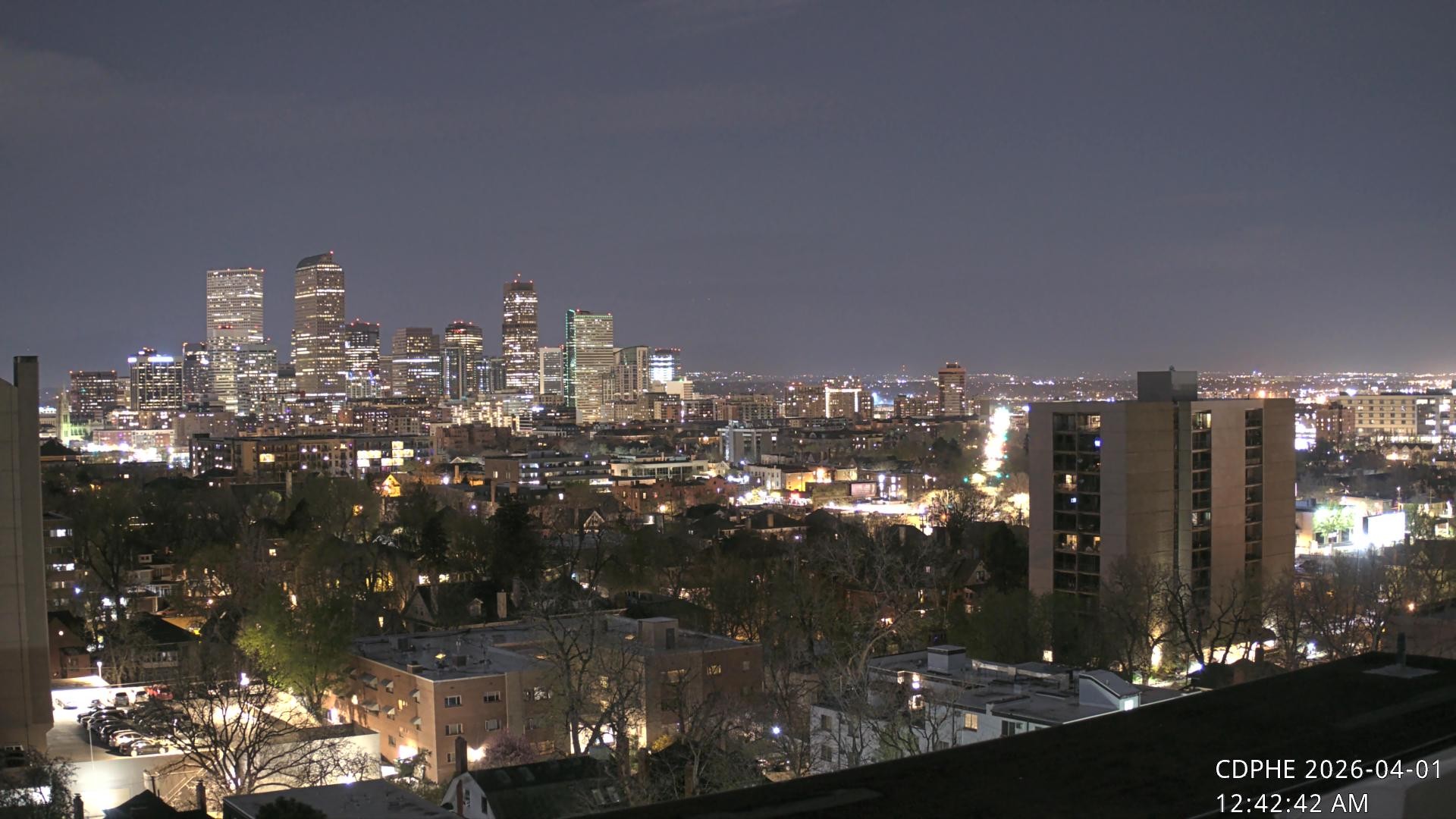 Archiv Foto Webcam Downtown Denver Colorado