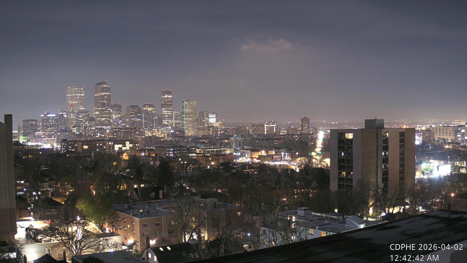 Archiv Foto Webcam Downtown Denver Colorado