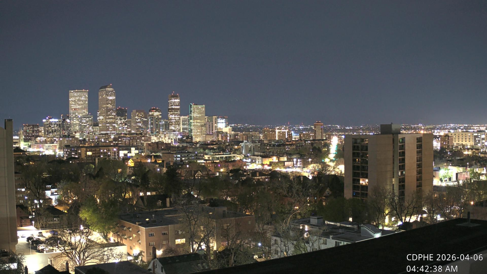 Archiv Foto Webcam Downtown Denver Colorado